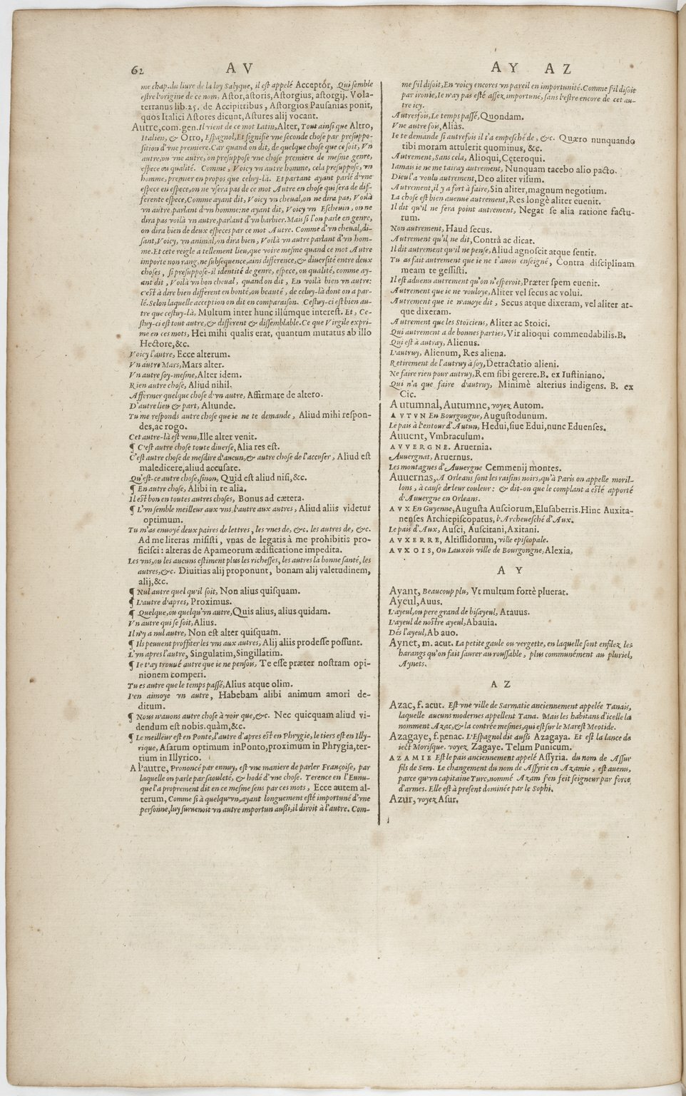 1606 - David Douceur - Trésor de la langue française - BnF