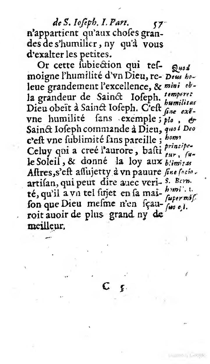 1646 - Jean Piot - Trésor inestimable de Saint-Joseph - BNC Rome