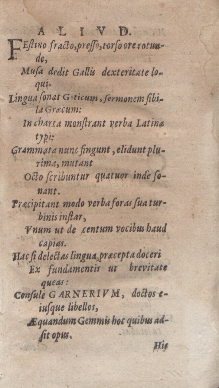 1612 - Dominicus Custos - Trésor des proverbes français  - Bibliopol-Olomuc