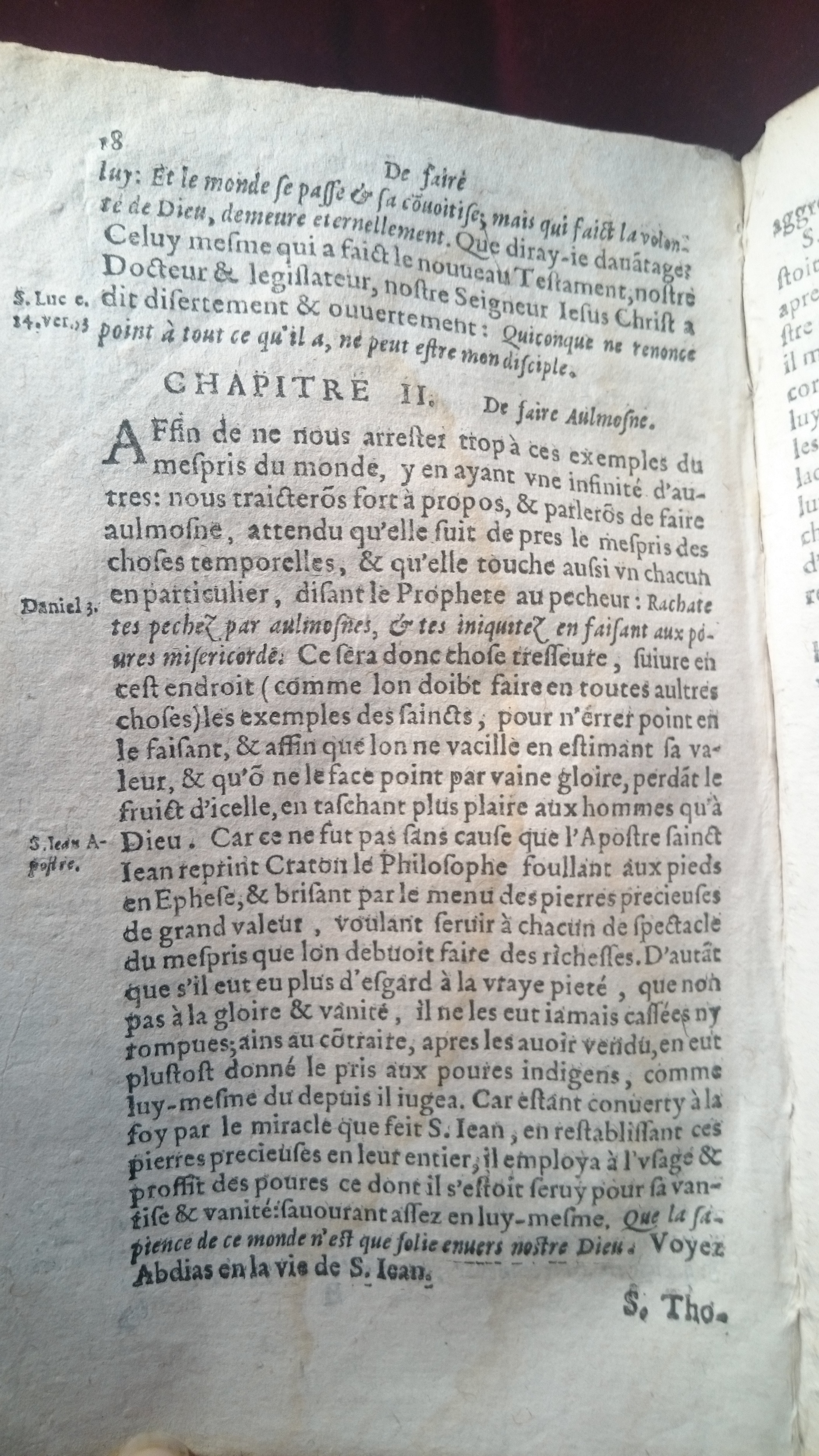 1596 - Jean Bogart - Trésor des faits et dits mémorables des hommes saints et illustres - BM Amiens