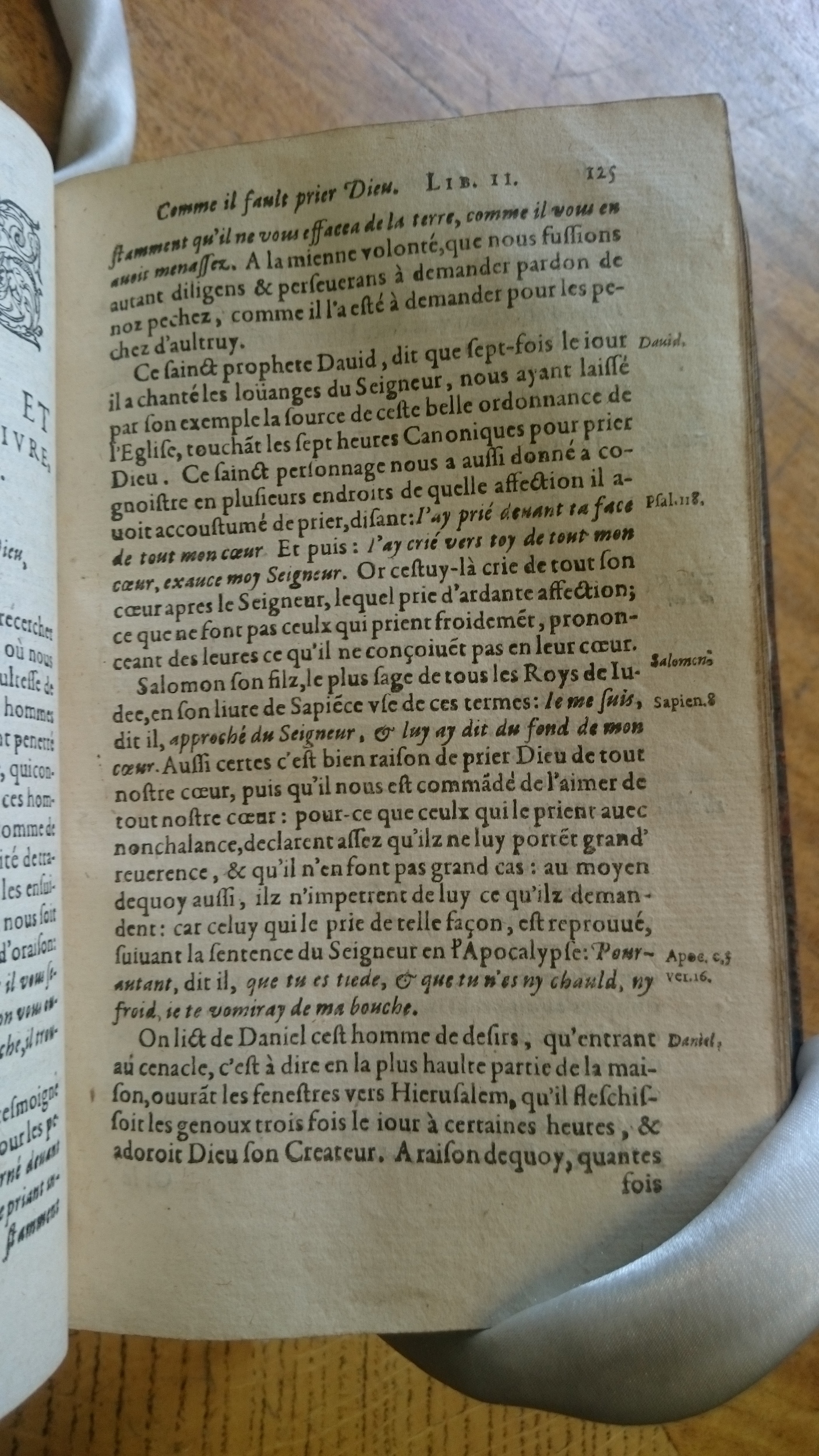 1585 - Jean Bogard - Trésor des faits et dits mémorables des hommes saints et illustres - Douai Quincy