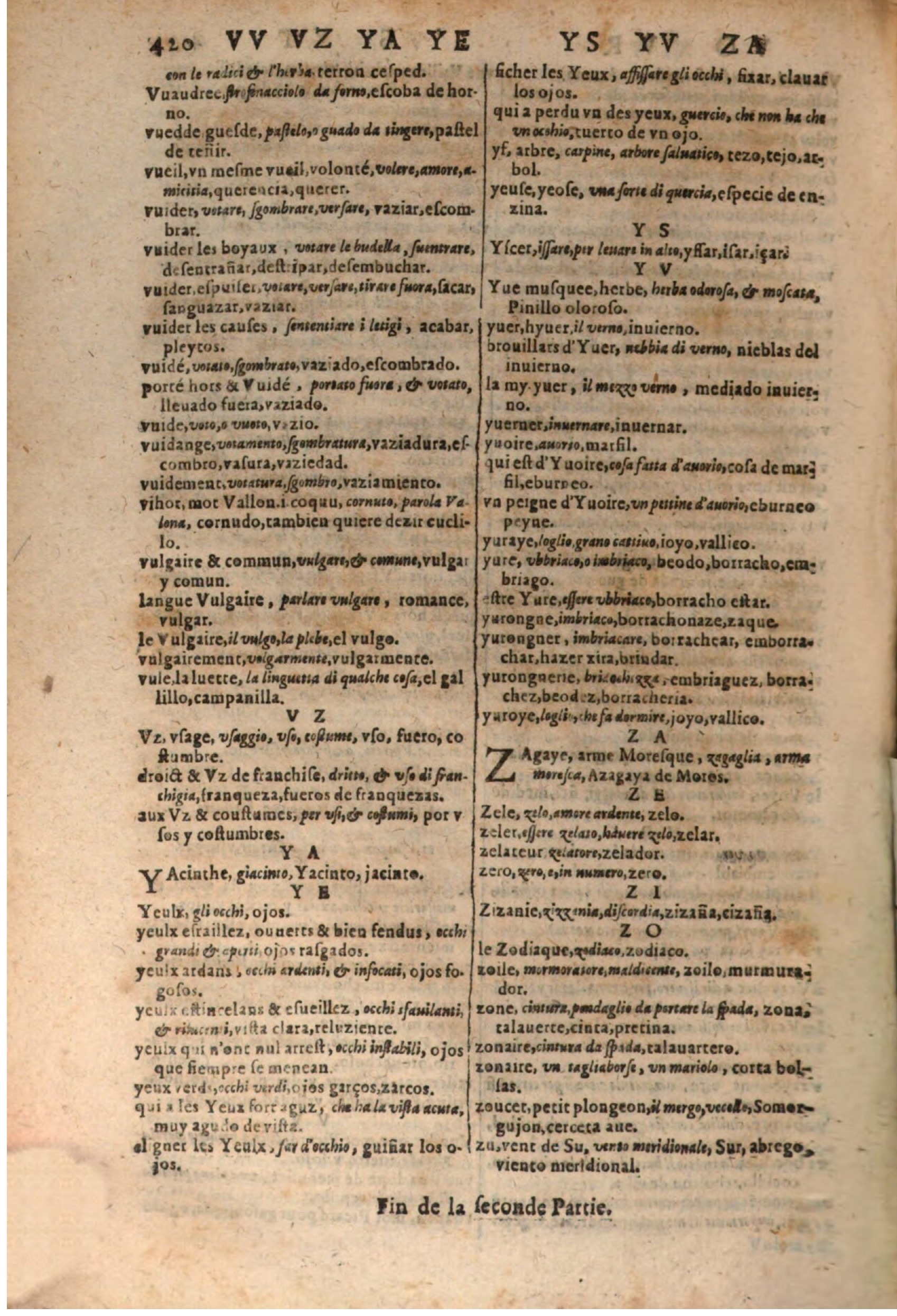 1637 - Jacques Crespin - Trésor des trois langues (Trois parties) - BSB Munich 1637 - Jacques Crespin - Trésor des trois langues (Trois parties) - BSB Munich