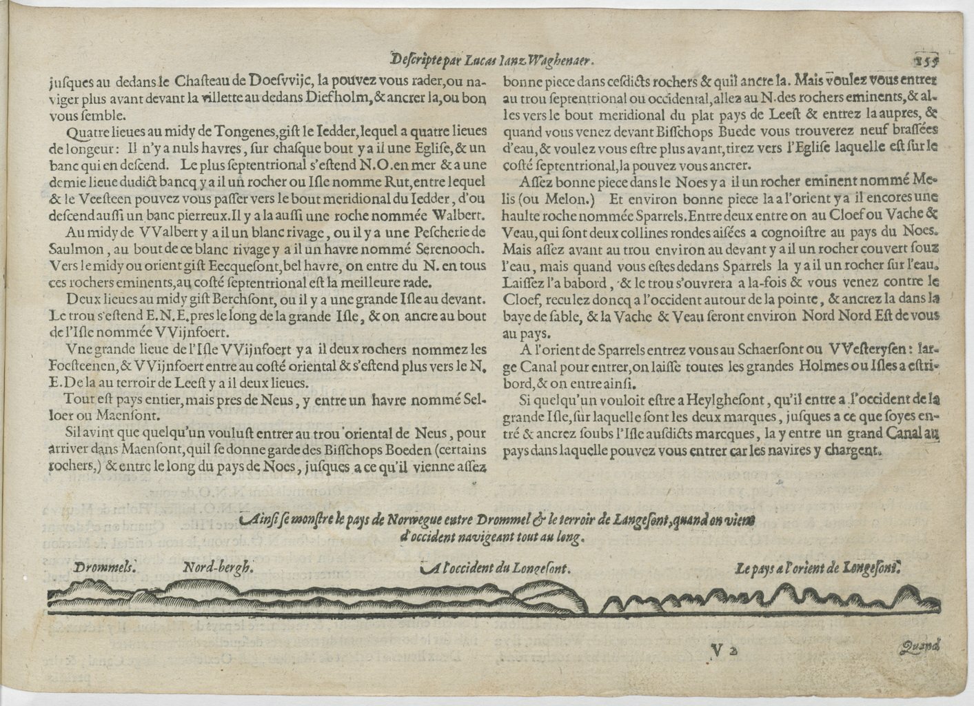 1601 - Bonaventure d’Aseville - Trésorerie ou cabinet de route marinesque - BnF