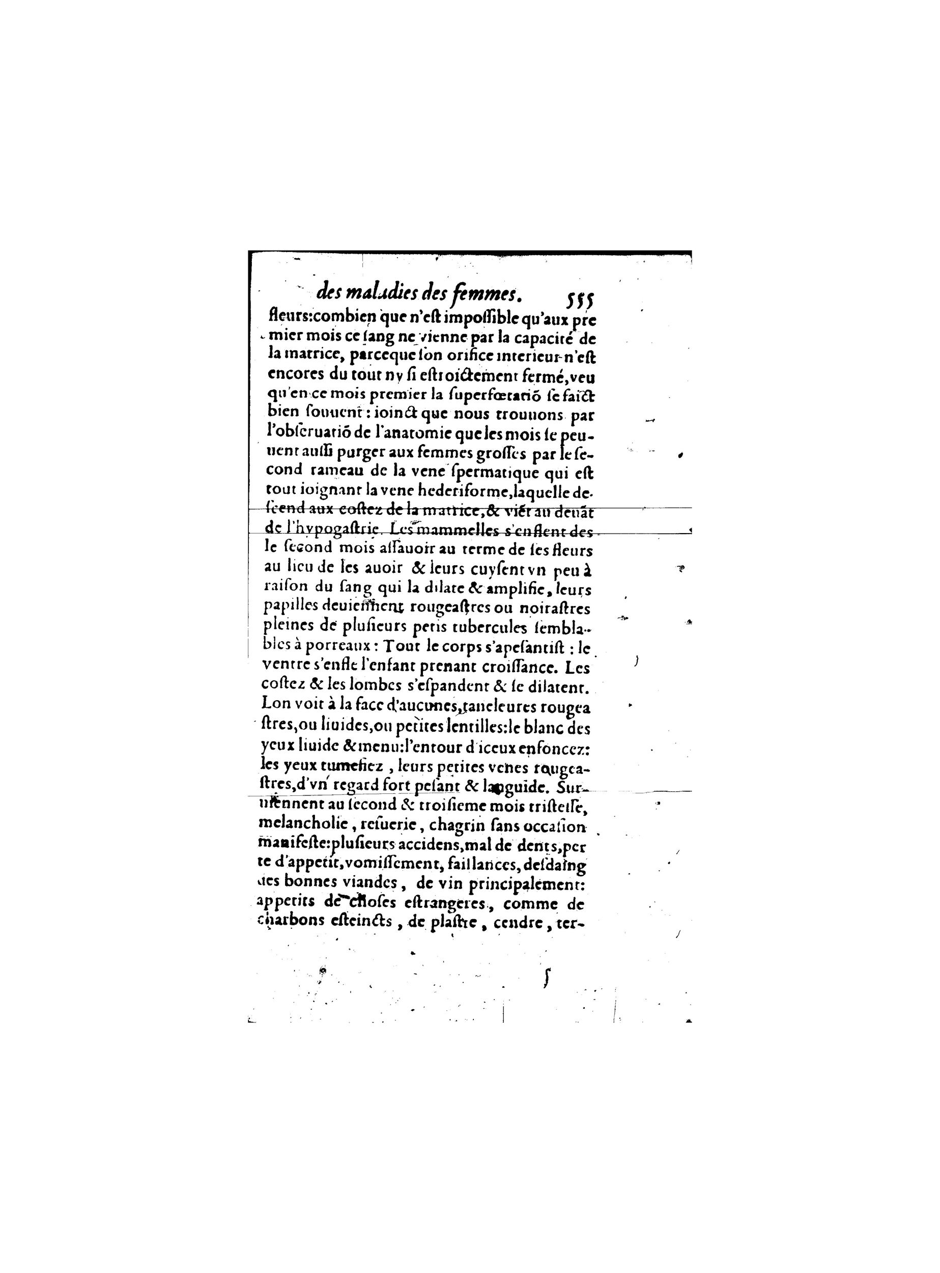 1587 - Jacques du Puis - Trésor des remèdes secrets pour les maladies des femmes - BnF