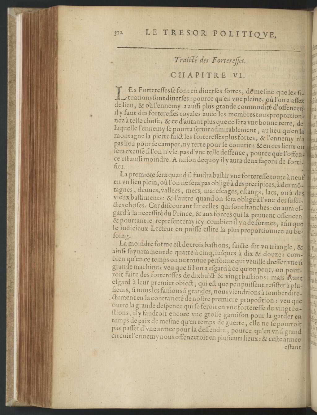1608 - Nicolas Du Fossé - Trésor politique - BnF Tolbiac