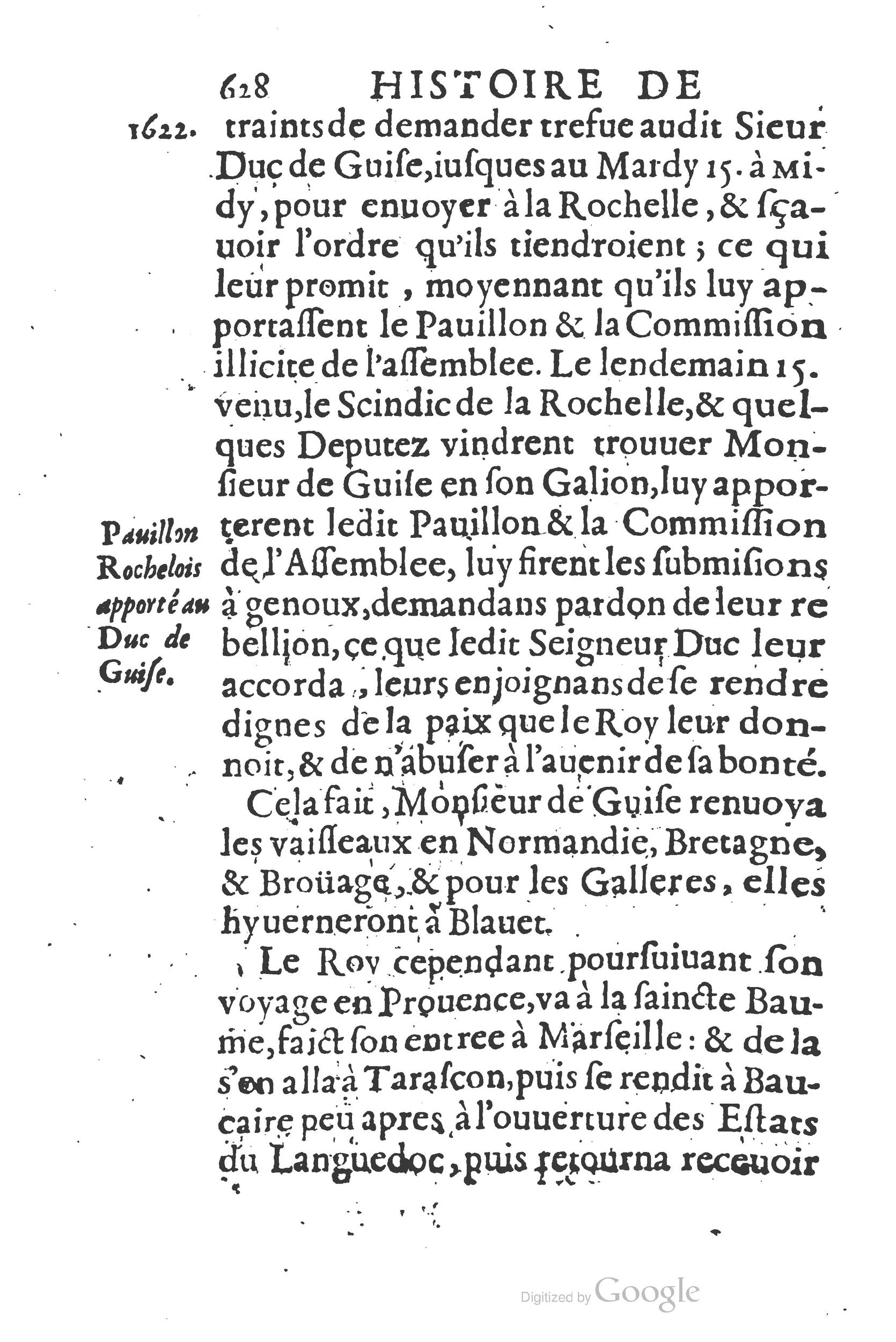 1626 - Joseph Bouillerot - Trésor de l’histoire générale de notre temps - BSB Munich