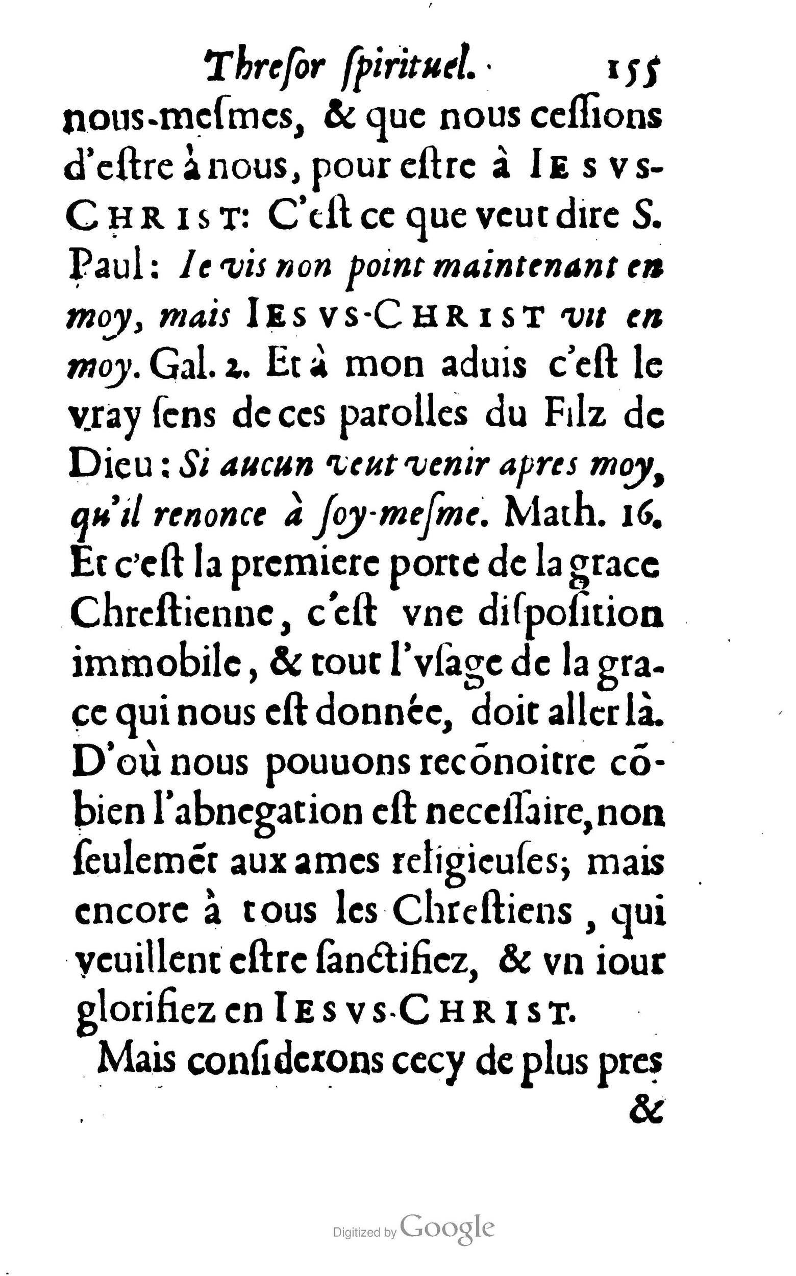 1633 - François Waudré - Trésor spirituel contenant les excellences du christianisme - BM Lyon