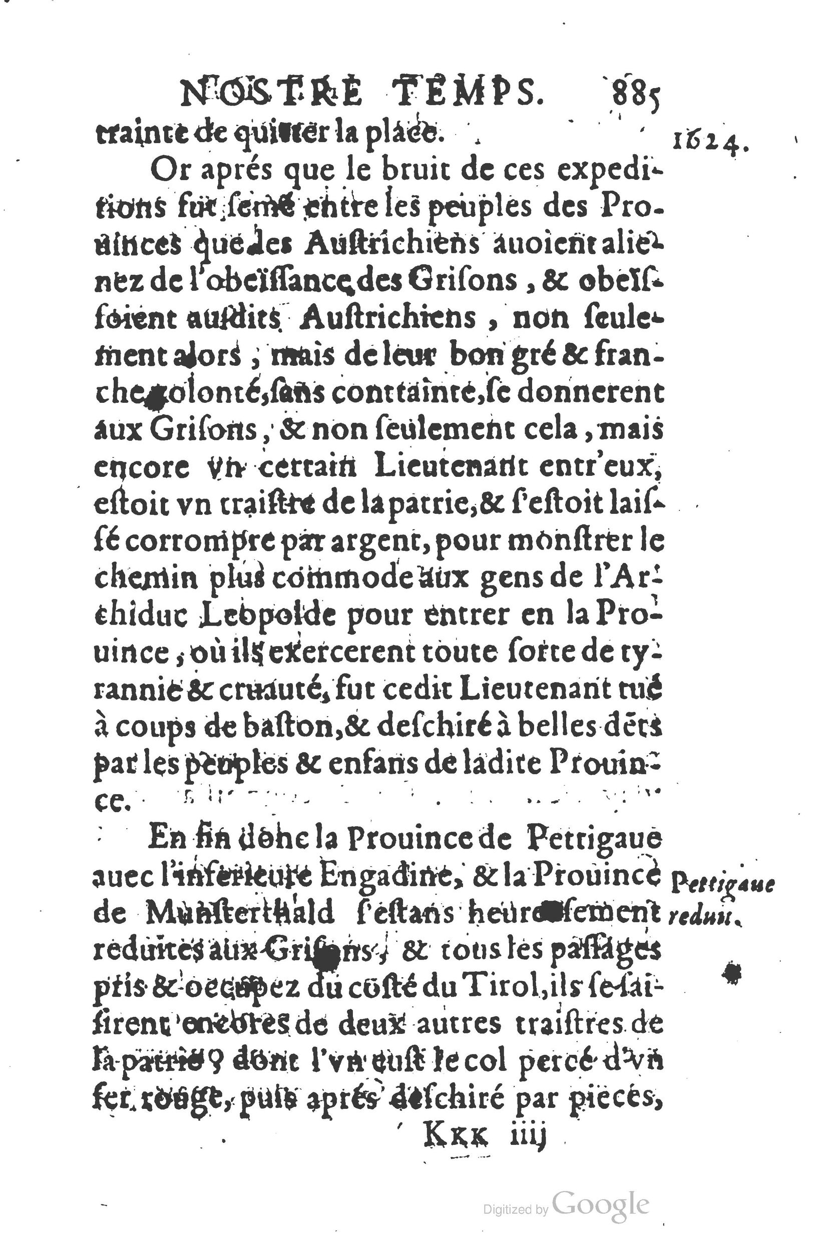 1626 - Joseph Bouillerot - Trésor de l’histoire générale de notre temps - BSB Munich