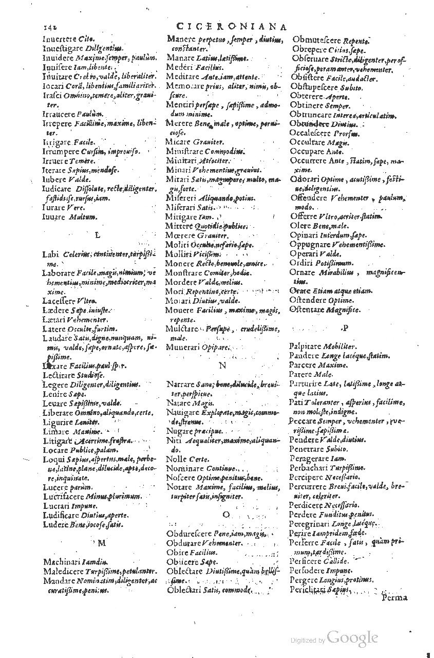 1585 - Simphorianum Beraud et Stephanum Michaëlem - Trésor des mots et traits français - Barcelone