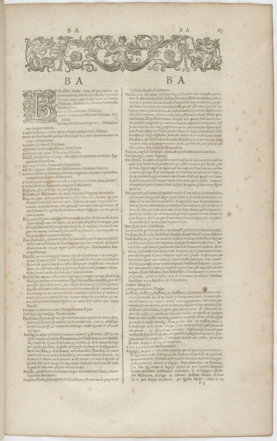1606 - David Douceur - Trésor de la langue française - BnF 1606 - David Douceur - Trésor de la langue française - BnF