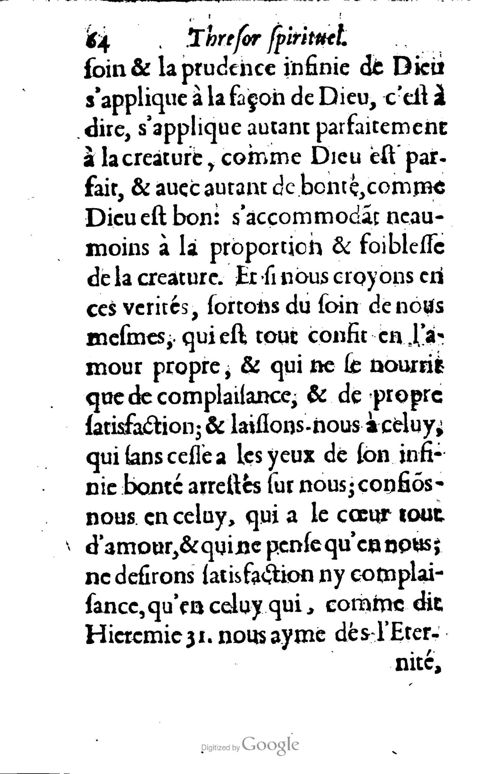 1633 - François Waudré - Trésor spirituel contenant les excellences du christianisme - BM Lyon