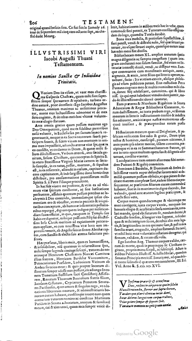 1629 - Veuve Nicolas Buon - Trésor du droit français (21754 T. 3) - BM Lyon
