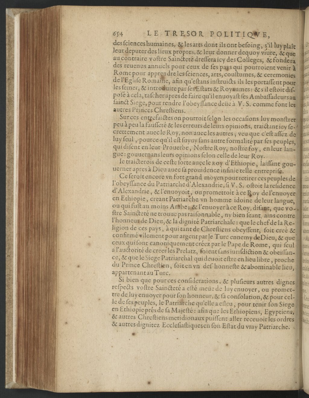 1608 - Nicolas Du Fossé - Trésor politique - BnF Tolbiac