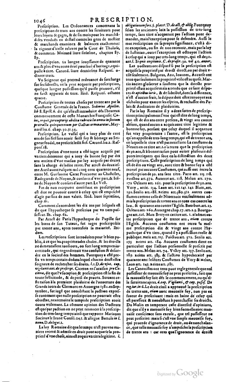 1629 - Veuve Nicolas Buon - Trésor du droit français (29620 T. 2) - BM Lyon