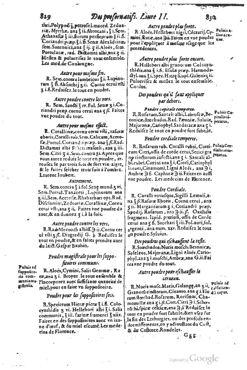 1616 - Étienne Gamonet - Grand trésor ou dispensaire - BSB Munich