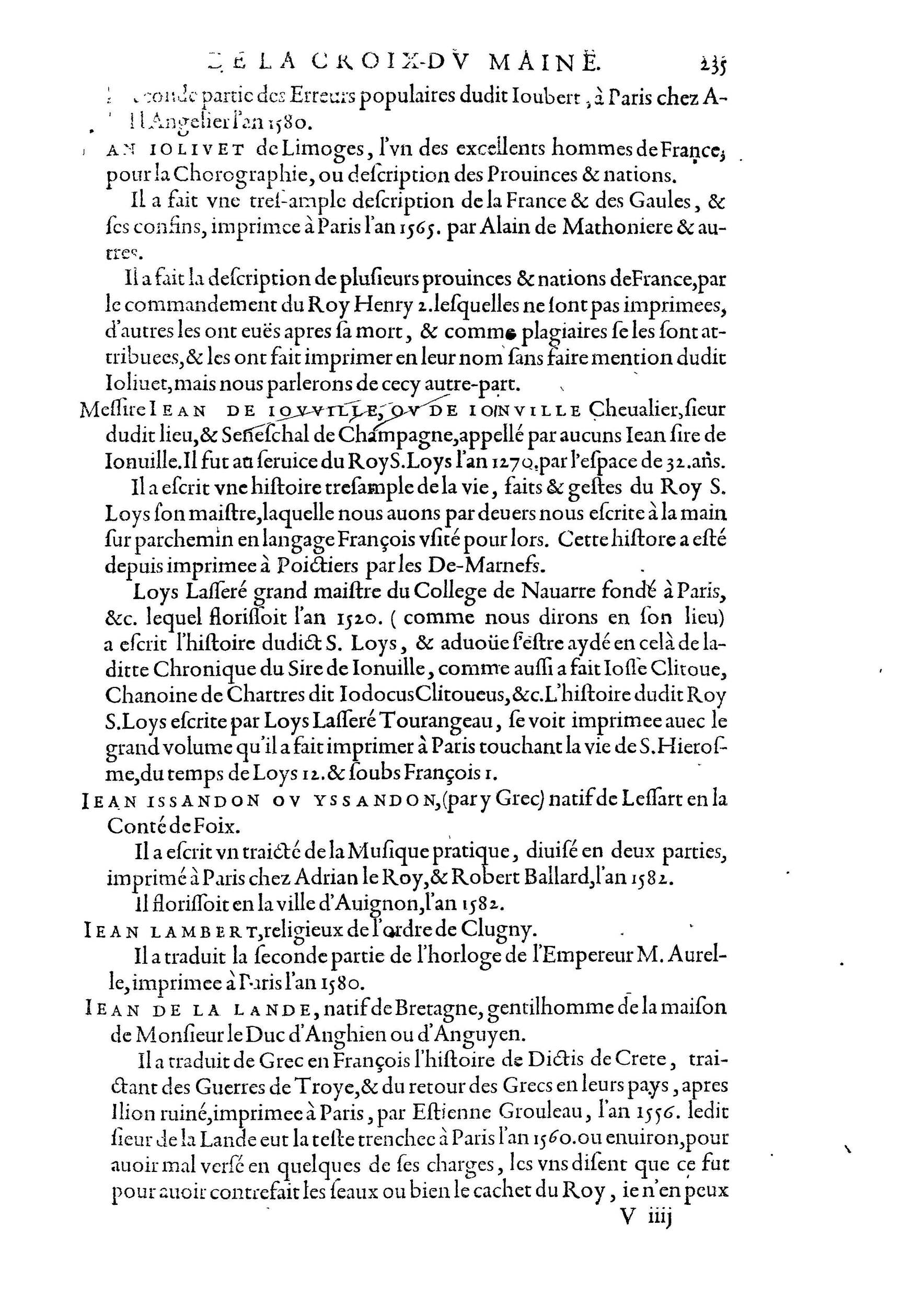 1584 - Abel L&#039;Angelier - Bibliothèques françaises - BnF