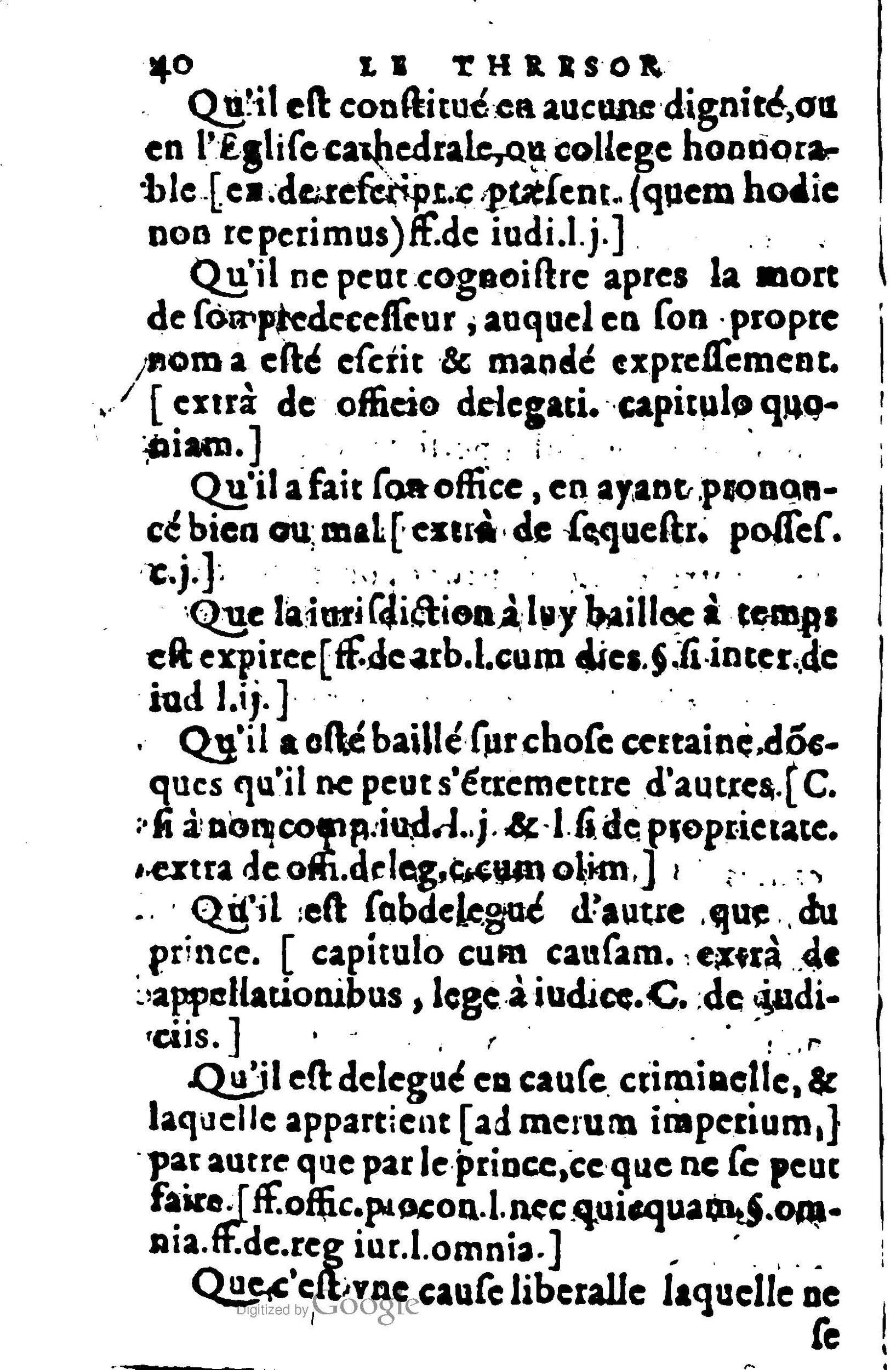1605 - Pierre Rigaud - Trésor de pratique pour les juges - BM Lyon 1605 - Pierre Rigaud - Trésor de pratique pour les juges - BM Lyon