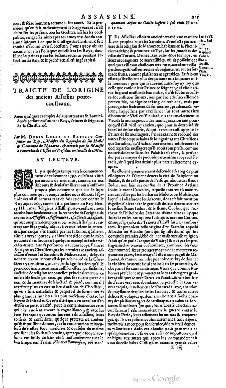 1629 - Veuve Nicolas Buon - Trésor du droit français (21754 T. 1) - BM Lyon