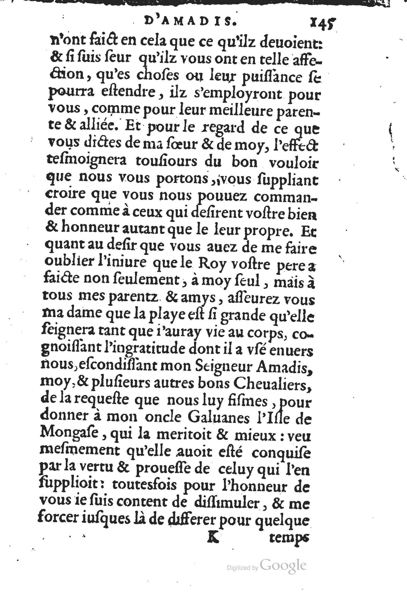 1560 - Jean d’Ogerolles et Gabriel Cotier Lyon - Trésor des Amadis - BSB Munich 1560 - Jean d’Ogerolles et Gabriel Cotier Lyon - Trésor des Amadis - BSB Munich