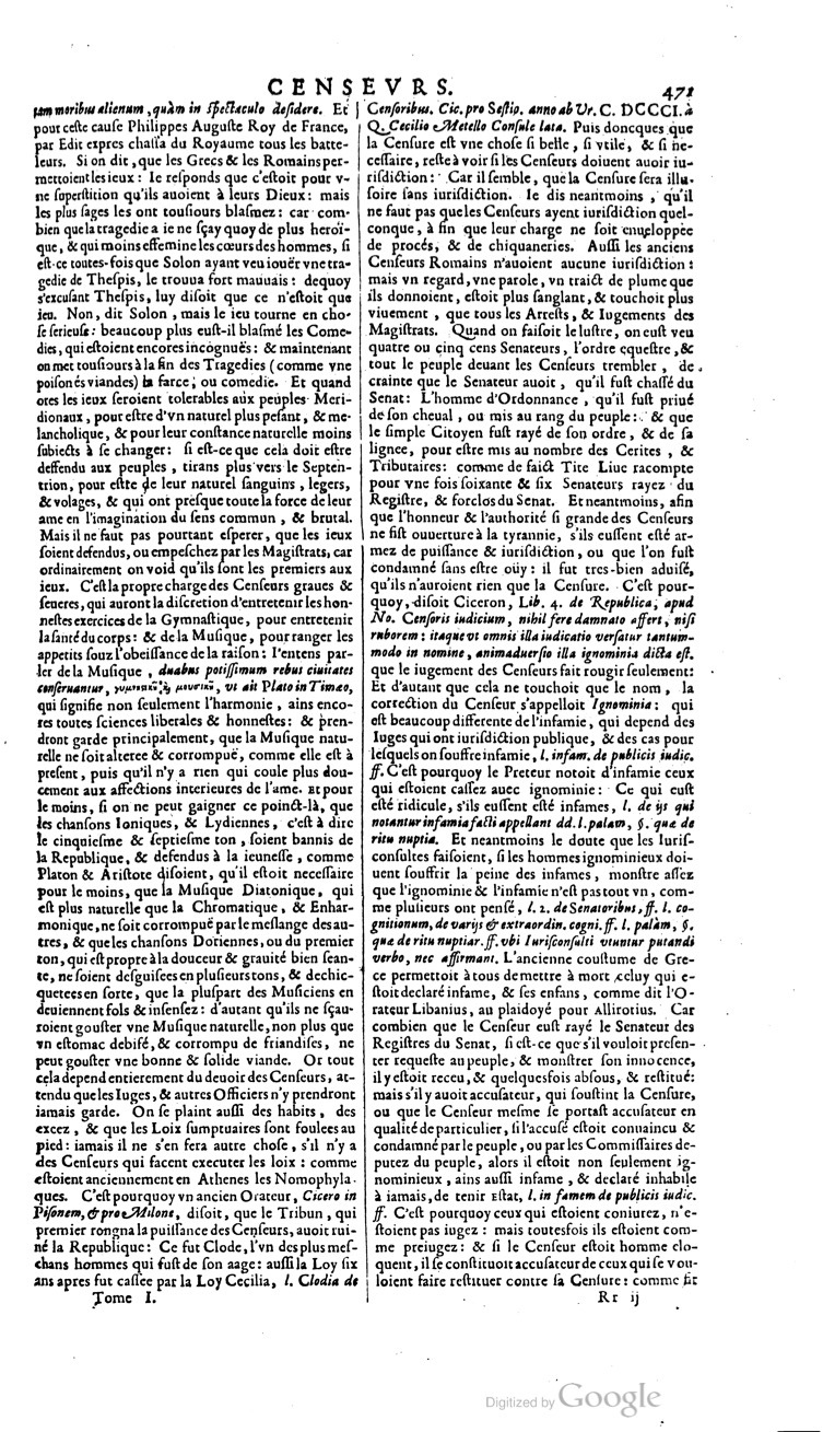 1629 - Veuve Nicolas Buon - Trésor du droit français (21754 T. 1) - BM Lyon