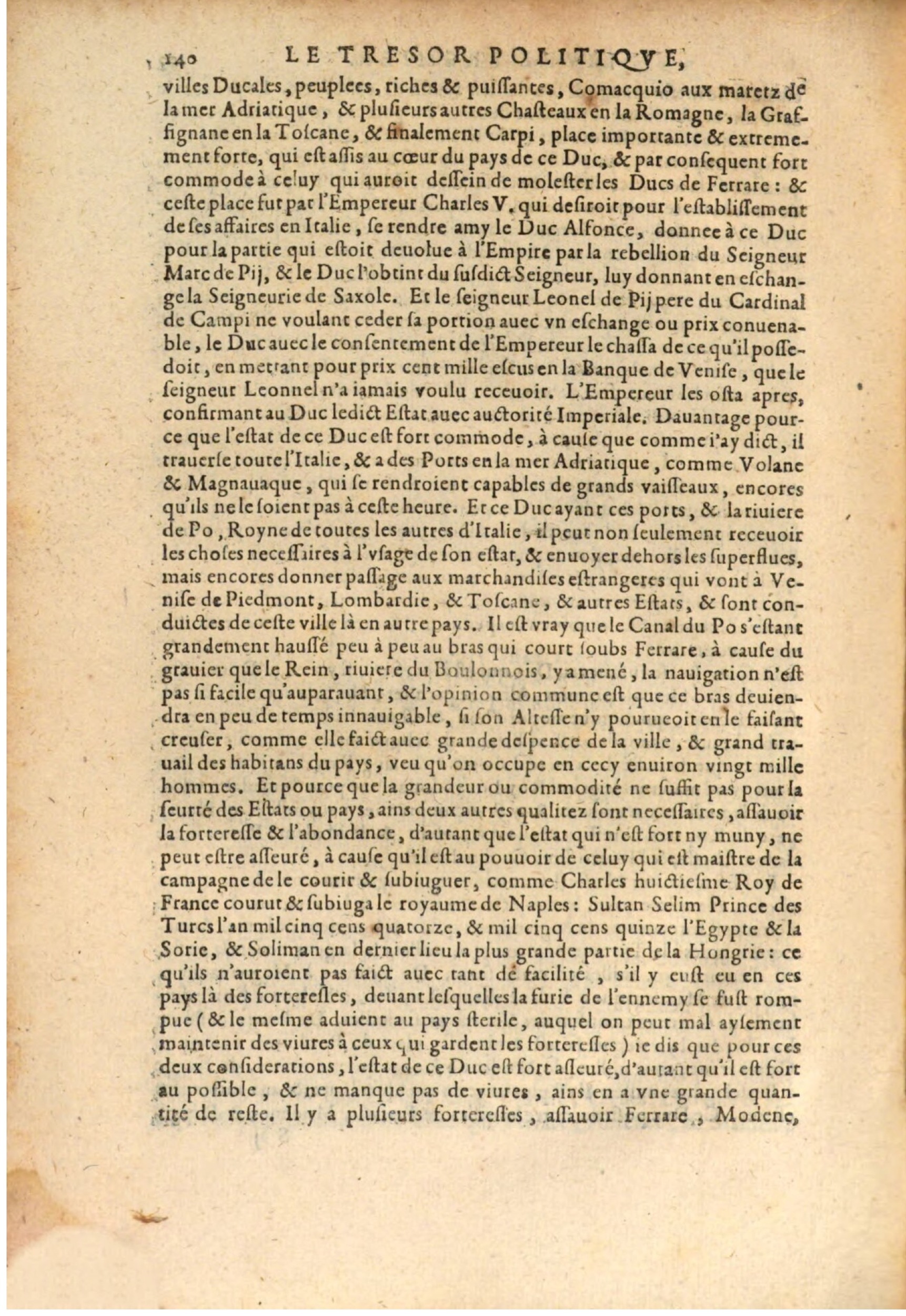 1611 - Pierre Chevalier - Trésor politique - BSB Munich