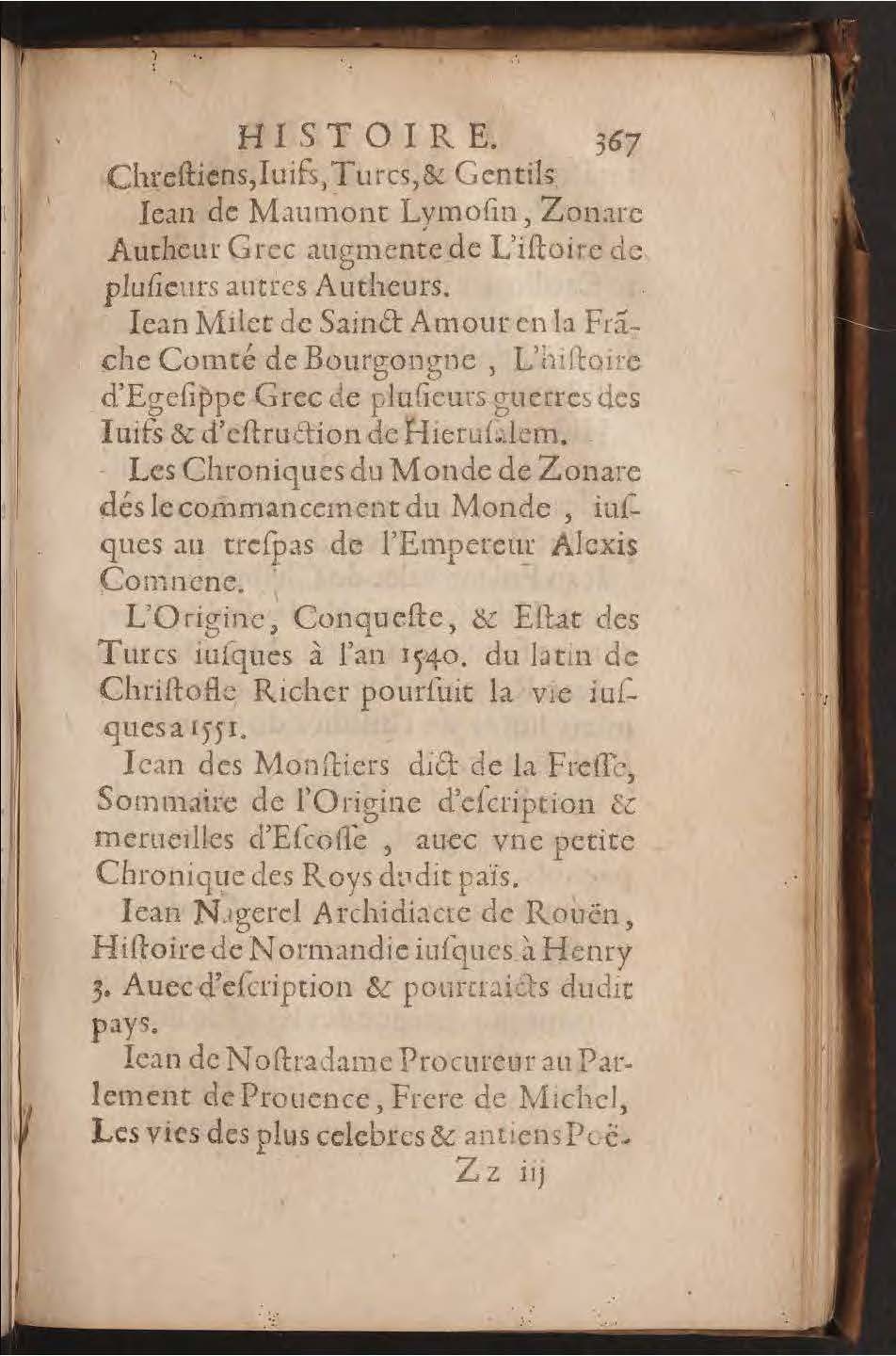 1602 - François Jacquin - Trésor des bons esprits français - BnF Arsenal
