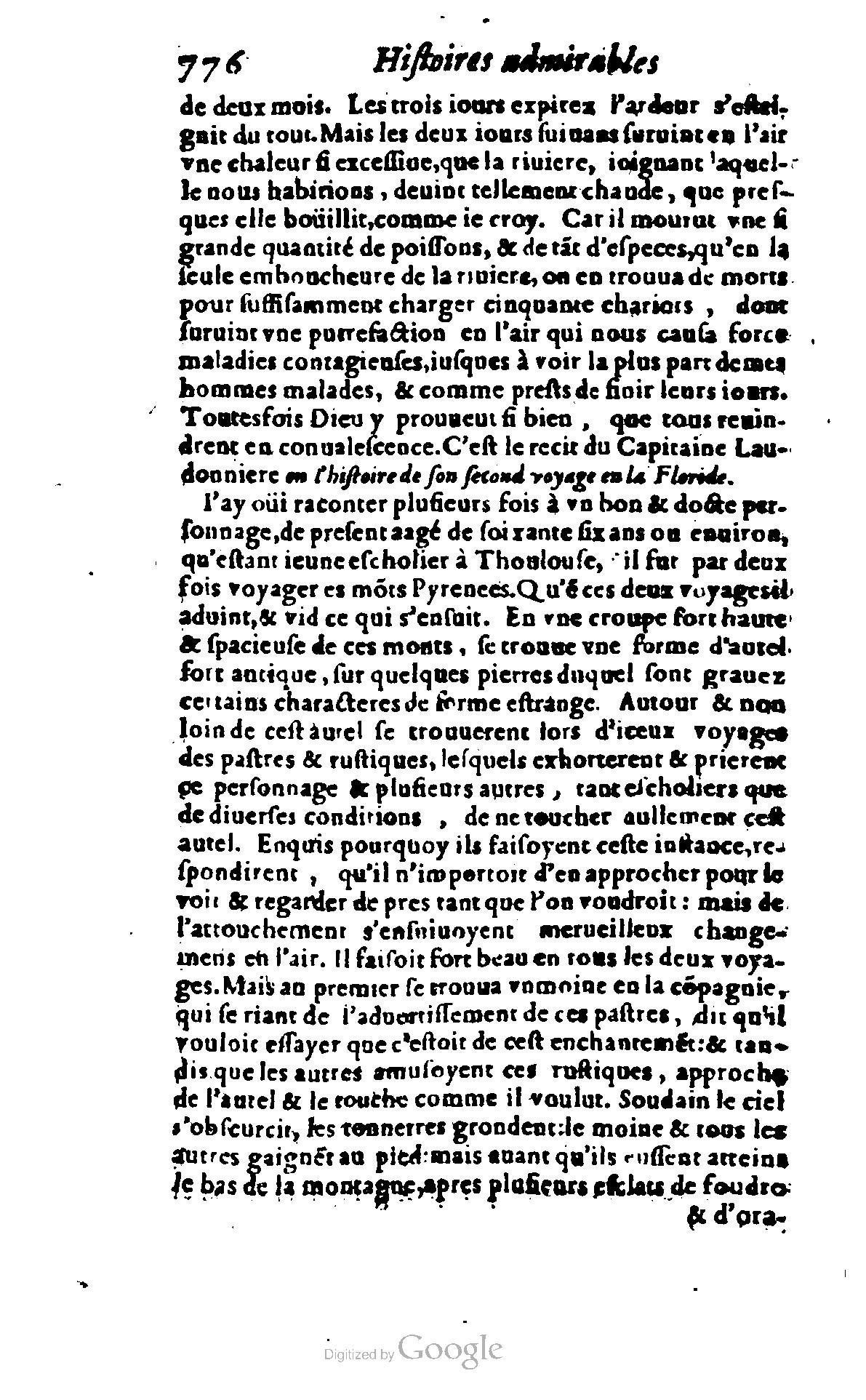 1620 - Samuel Crespin - Trésor d’histoires admirables et mémorables - BCU Lausanne 1620 - Samuel Crespin - Trésor d’histoires admirables et mémorables - BCU Lausanne