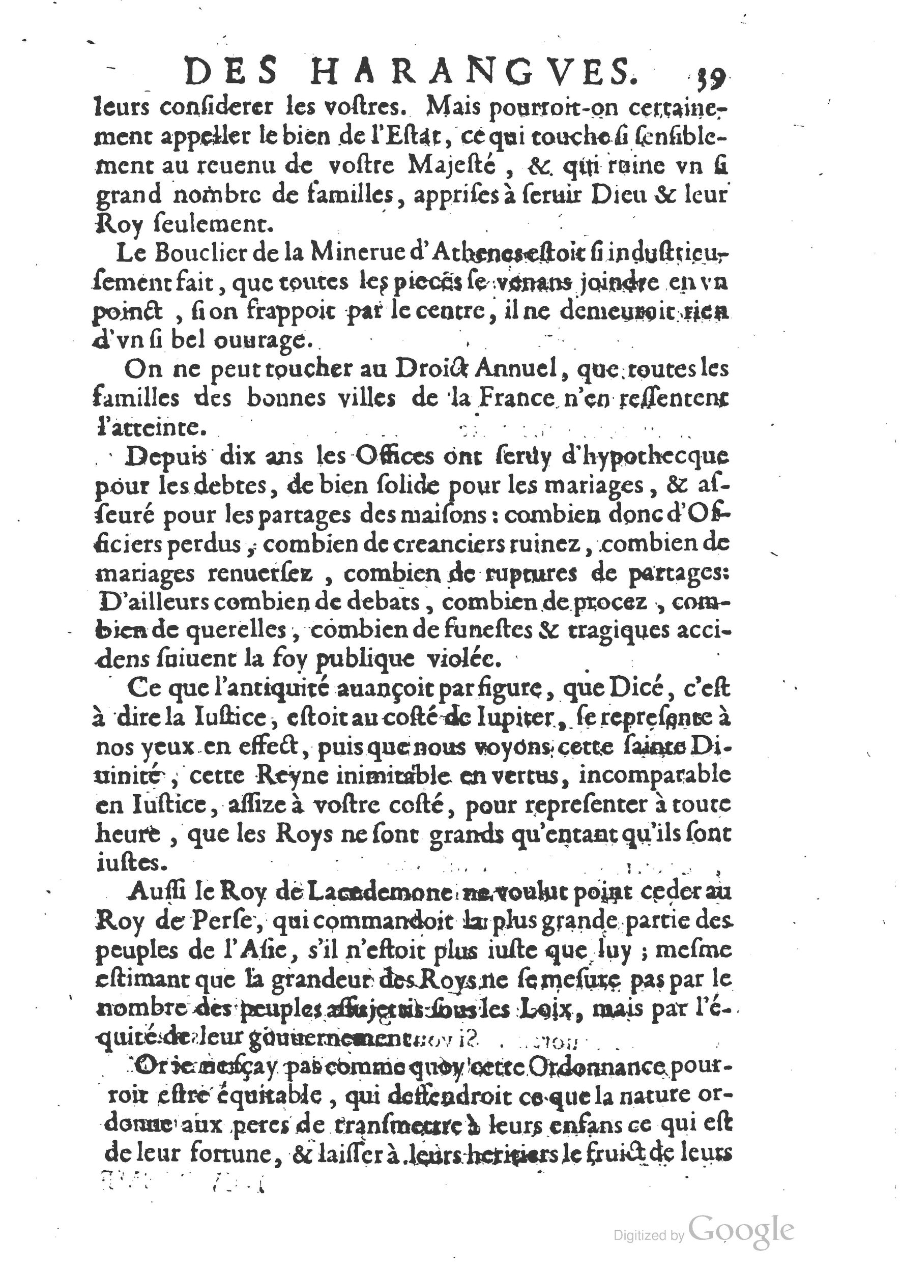 1654 - Michel Bobin - Trésor des harangues, remontrances et oraisons funèbres - BM Lyon