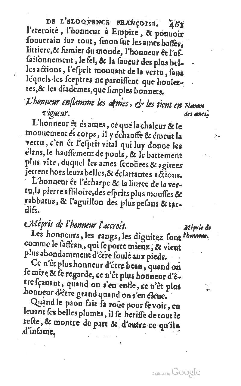 1610 - Louis Coste - Trésor de l’éloquence française (Seconde partie) - BM Lyon