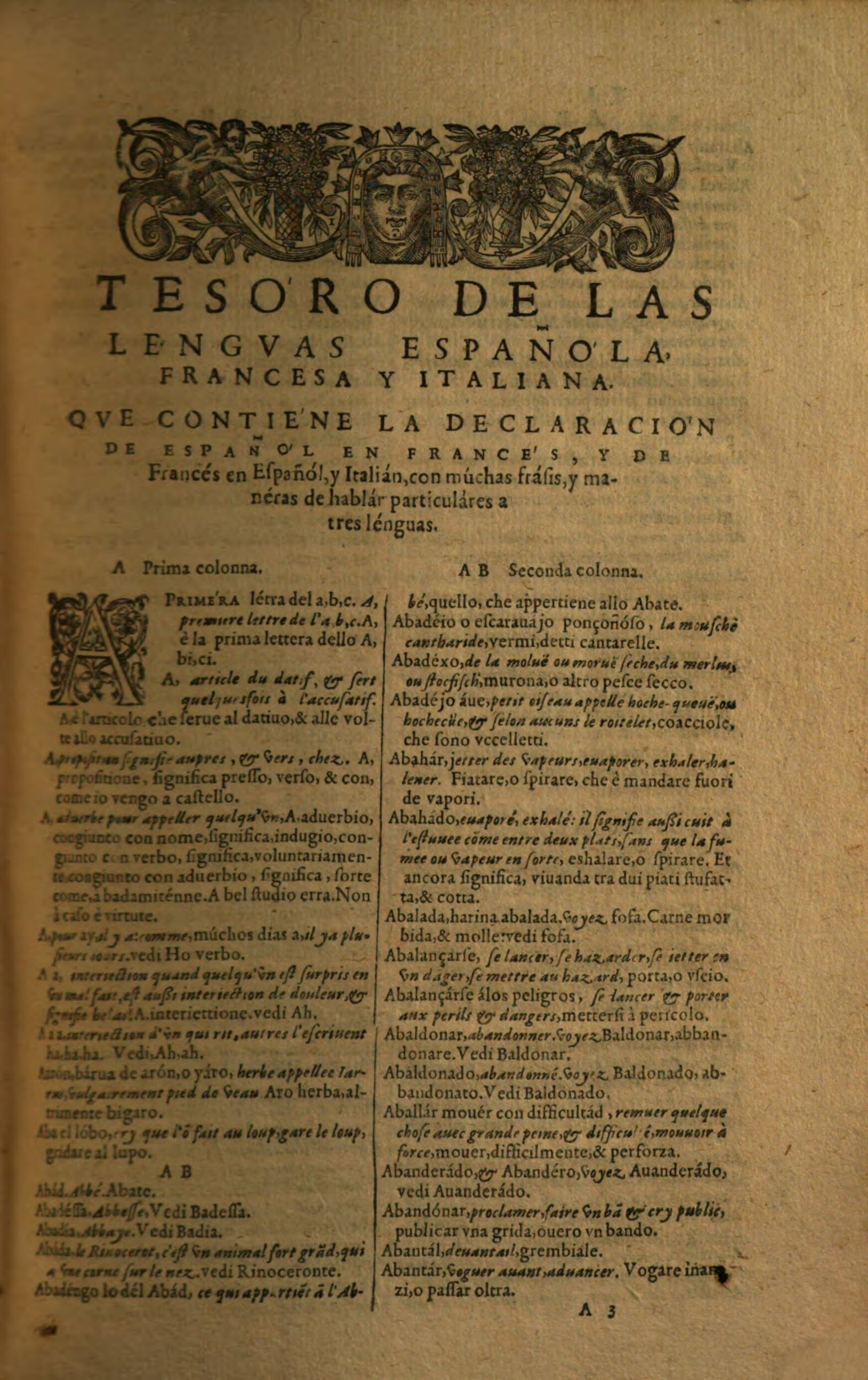 1617 Samuel Crespin - Trésor des trois langues française, italienne et espagnole - Berlin_Page_005.jpg