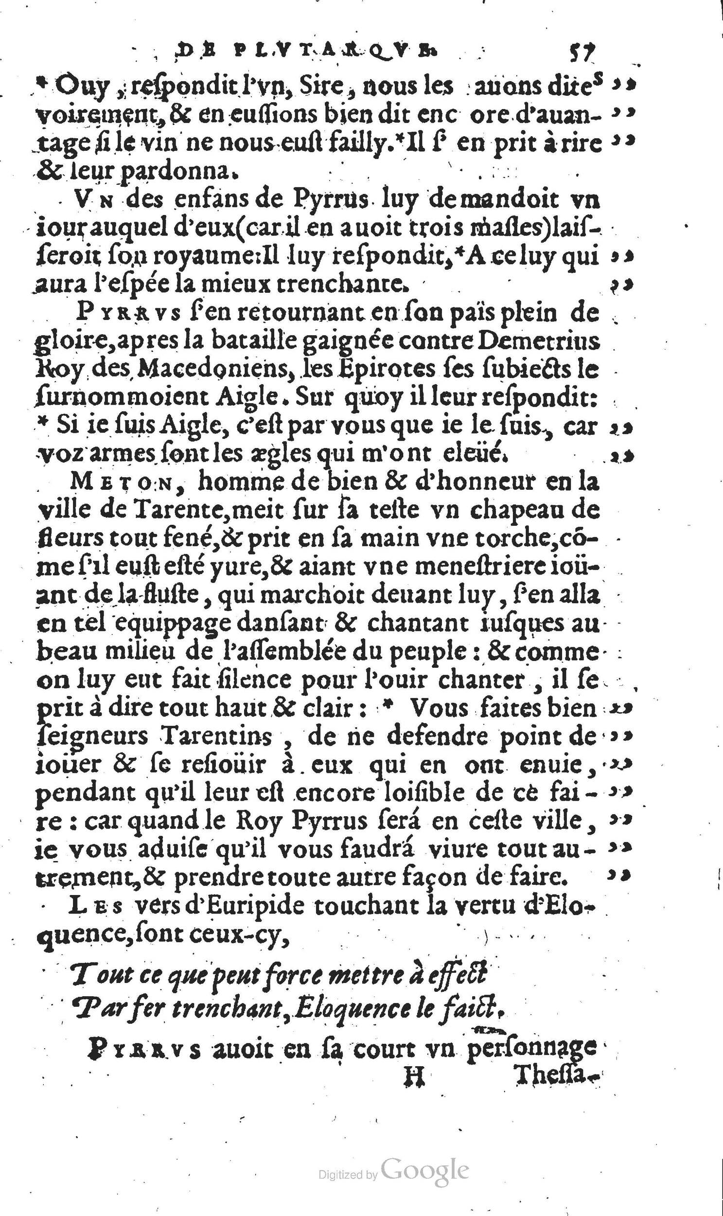1567 - Willem Silvius - Trésor des vies de Plutarque - Anvers Musée Plantin-Moretus 1567 - Willem Silvius - Trésor des vies de Plutarque - Anvers Musée Plantin-Moretus