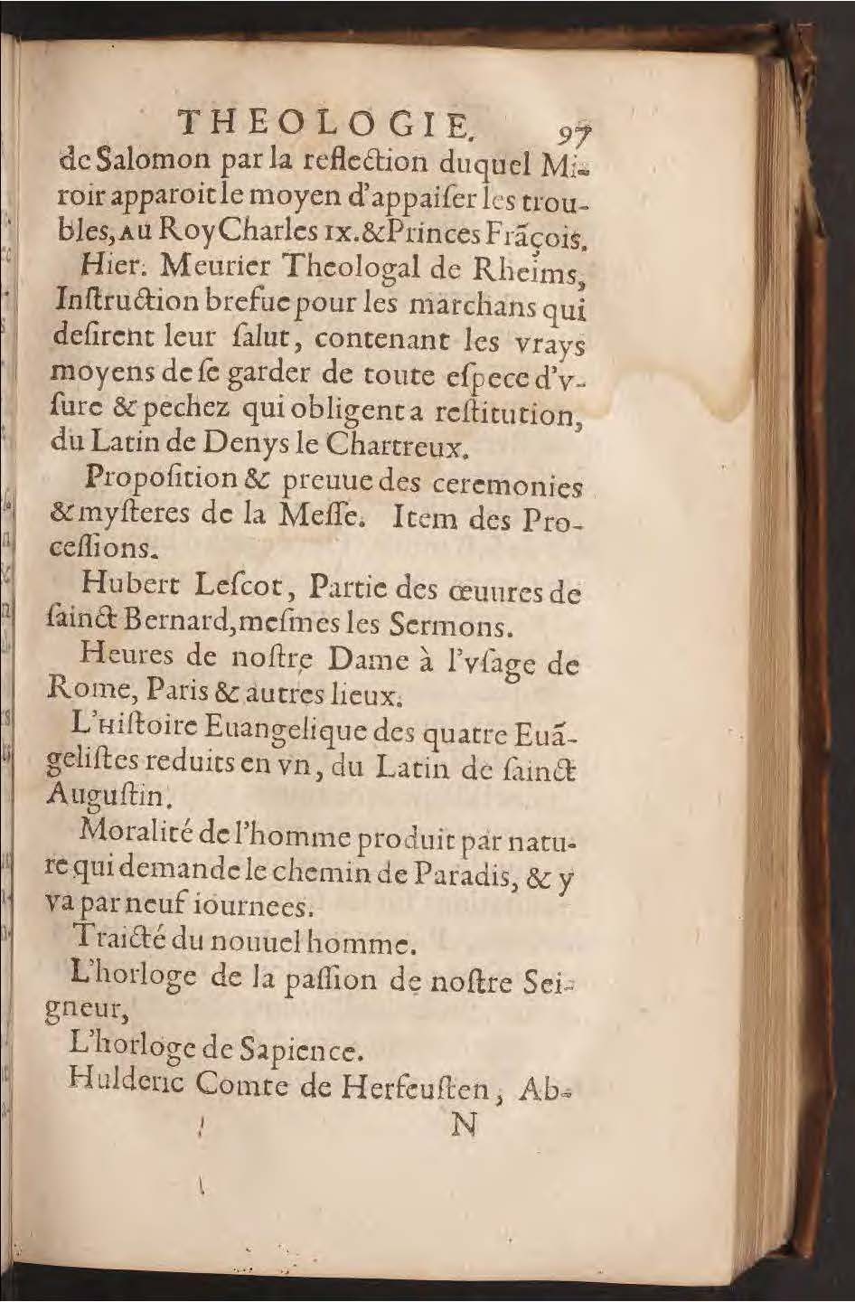 1602 - François Jacquin - Trésor des bons esprits français - BnF Arsenal