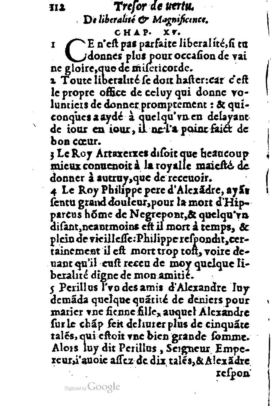 1576 - Benoît Rigaud - Trésor de vertu - British Library 1576 - Benoît Rigaud - Trésor de vertu - British Library