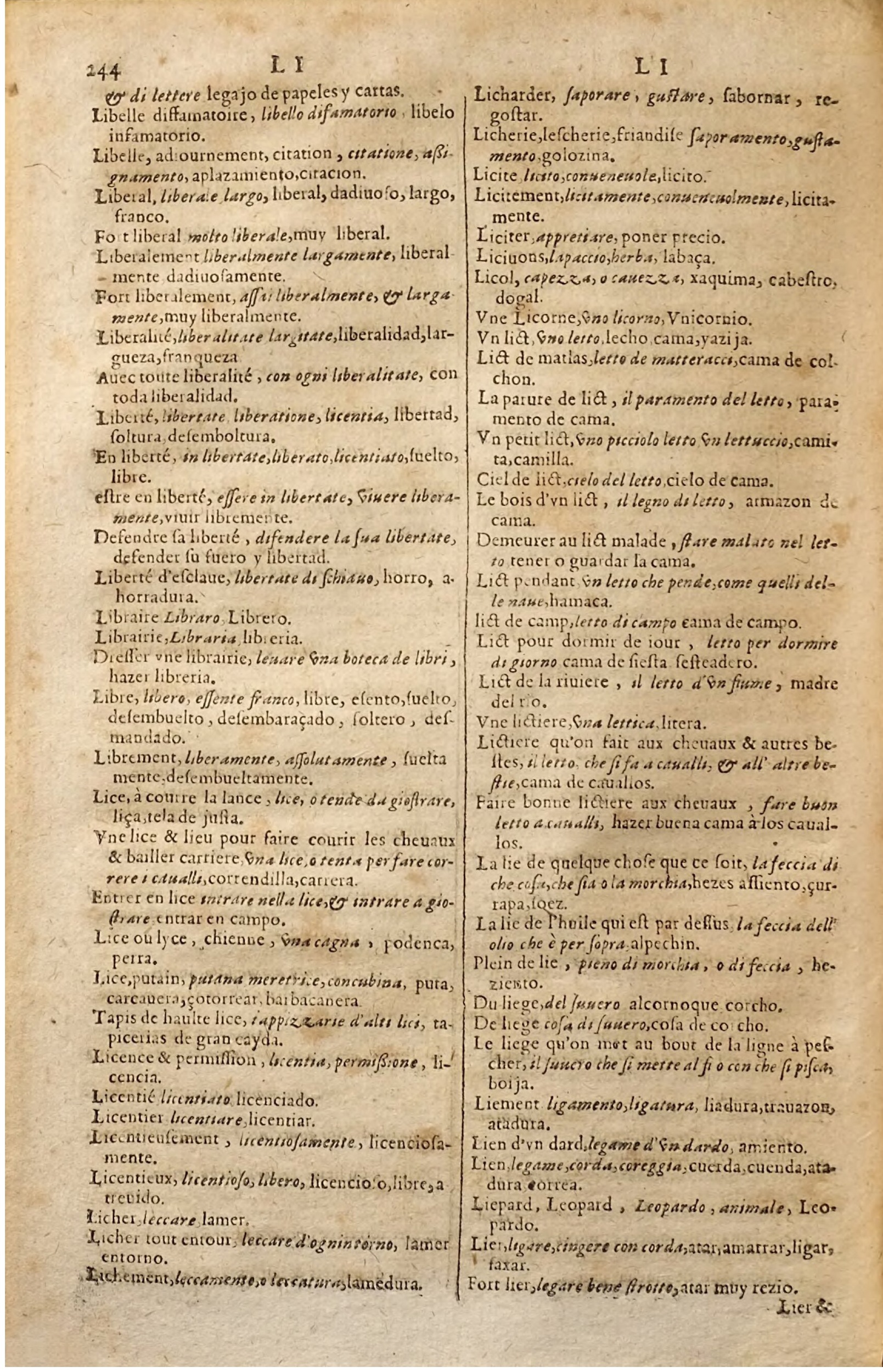 1627 - Jacques Crespin - Trésor des trois langues (Seconde partie) - Regensburg