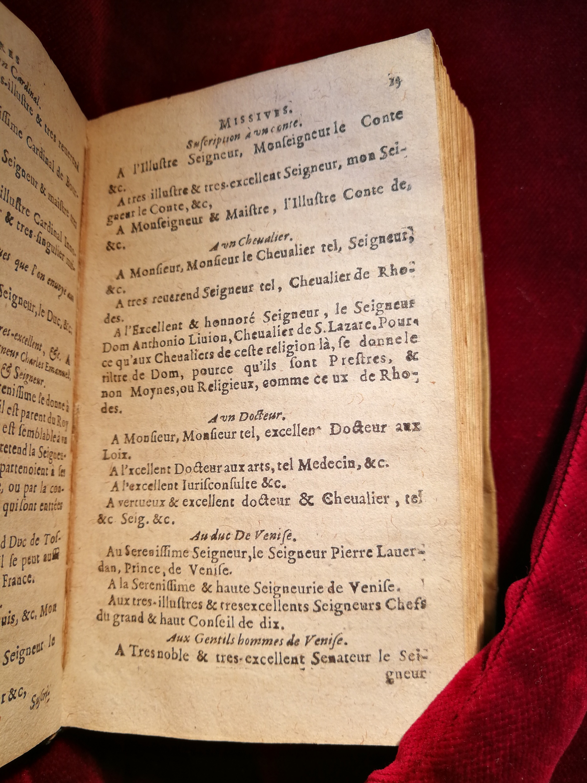 1630 - Martin Bogart - Secrétaire des secretaires ou le Trésor de la plume française - BM Amiens