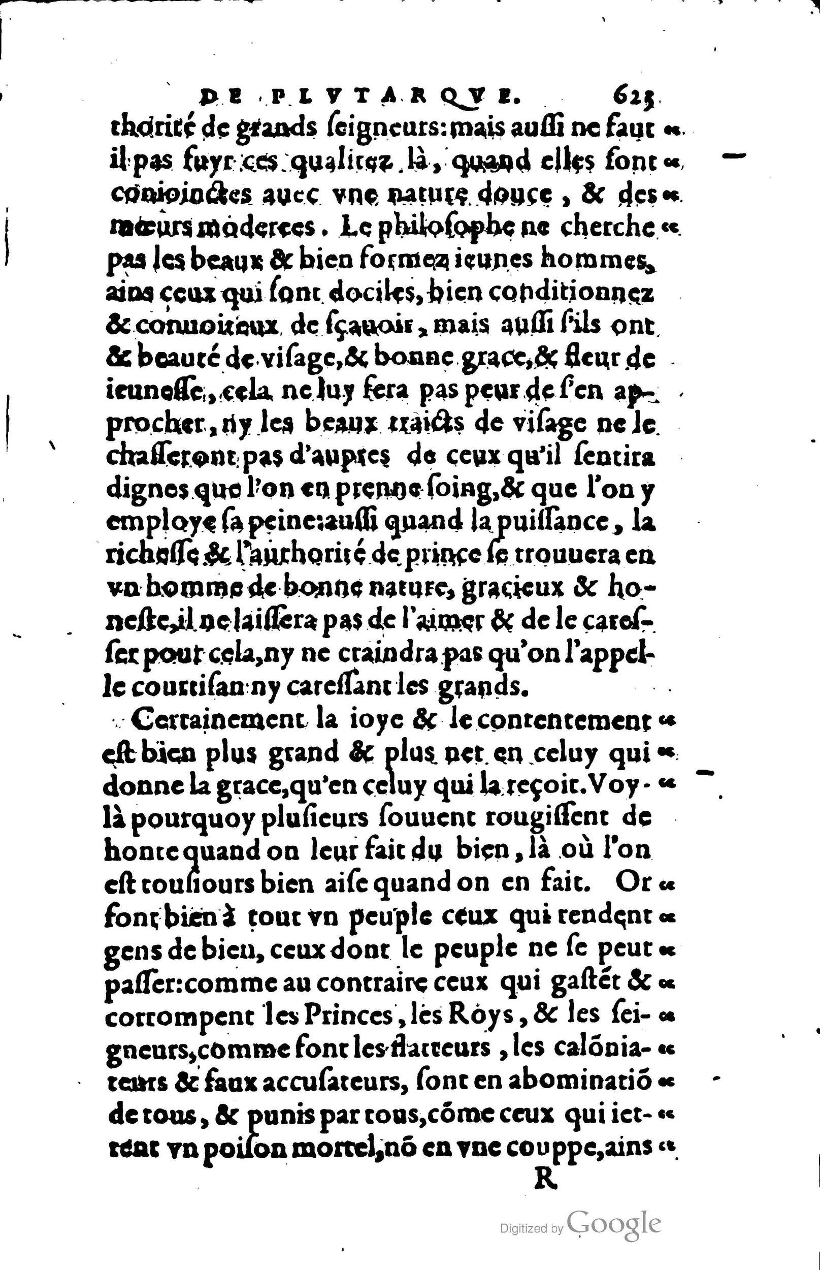 1578 - Jean Poupy - Trésor des morales de Plutarque - BSB Munich