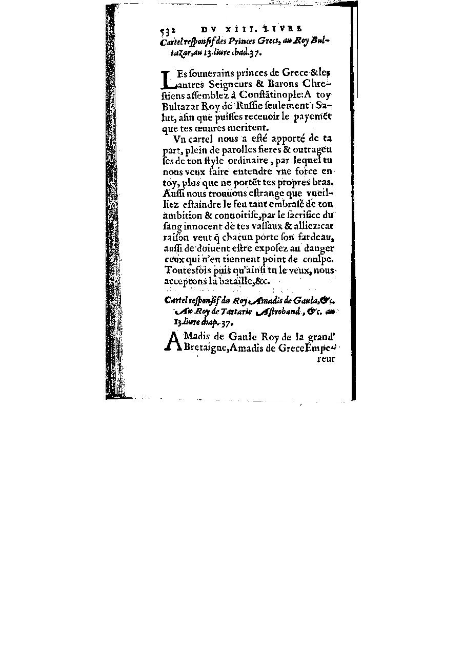 1572 - Veuve Gabriel Cotier - Trésor des Amadis - BM Lyon
