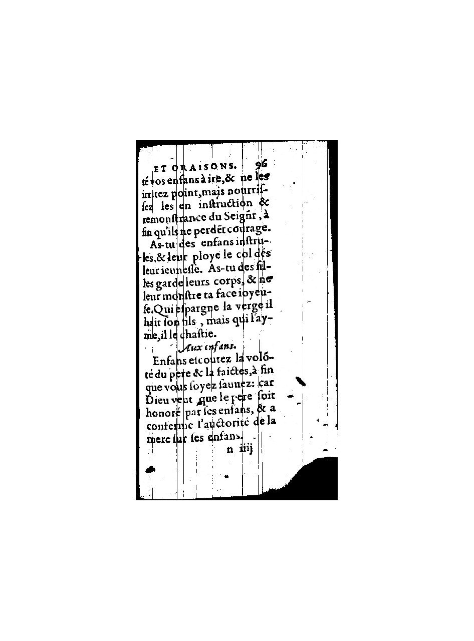 1596 - Guillaume Auvray - Trésor des prières, oraisons et instructions chrétiennes - BnF