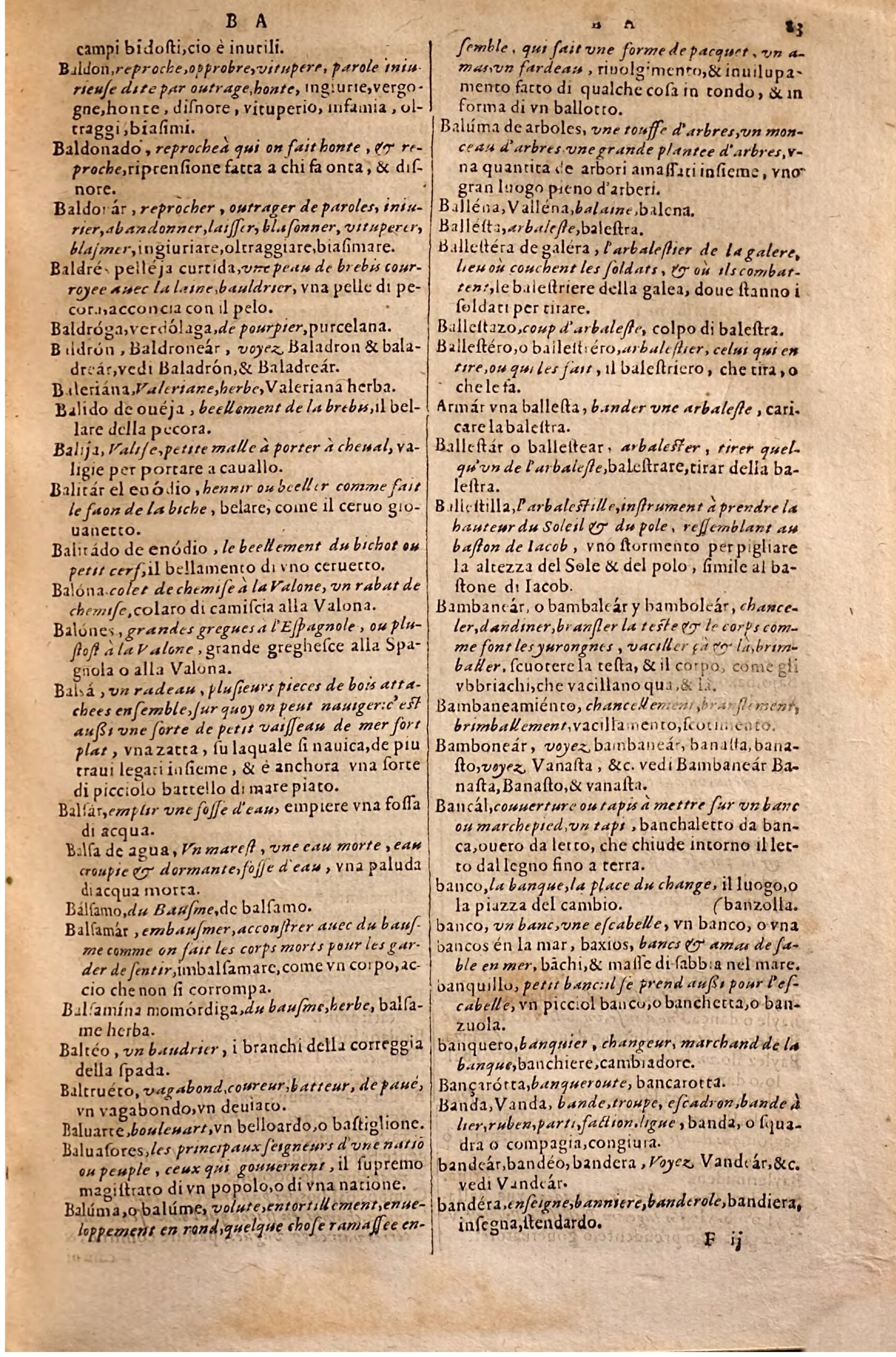1627 - Jacques Crespin - Trésor des trois langues - Regensburg