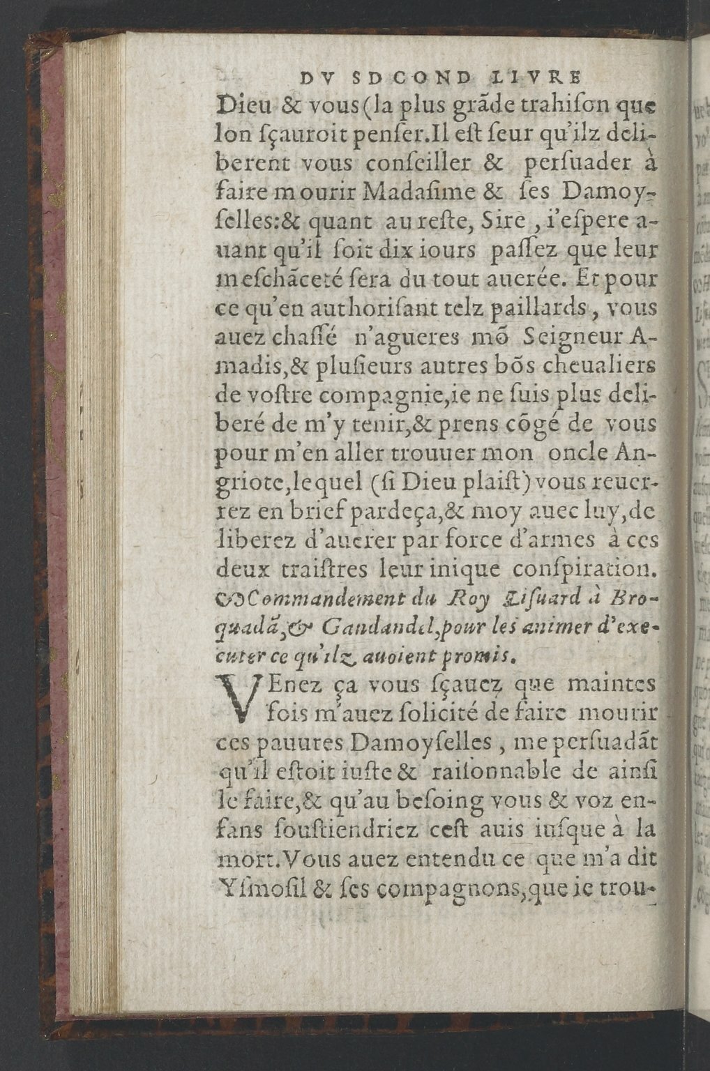 1564 - Vincent Norment et Jeanne Bruneau - Trésor des Amadis - BnF