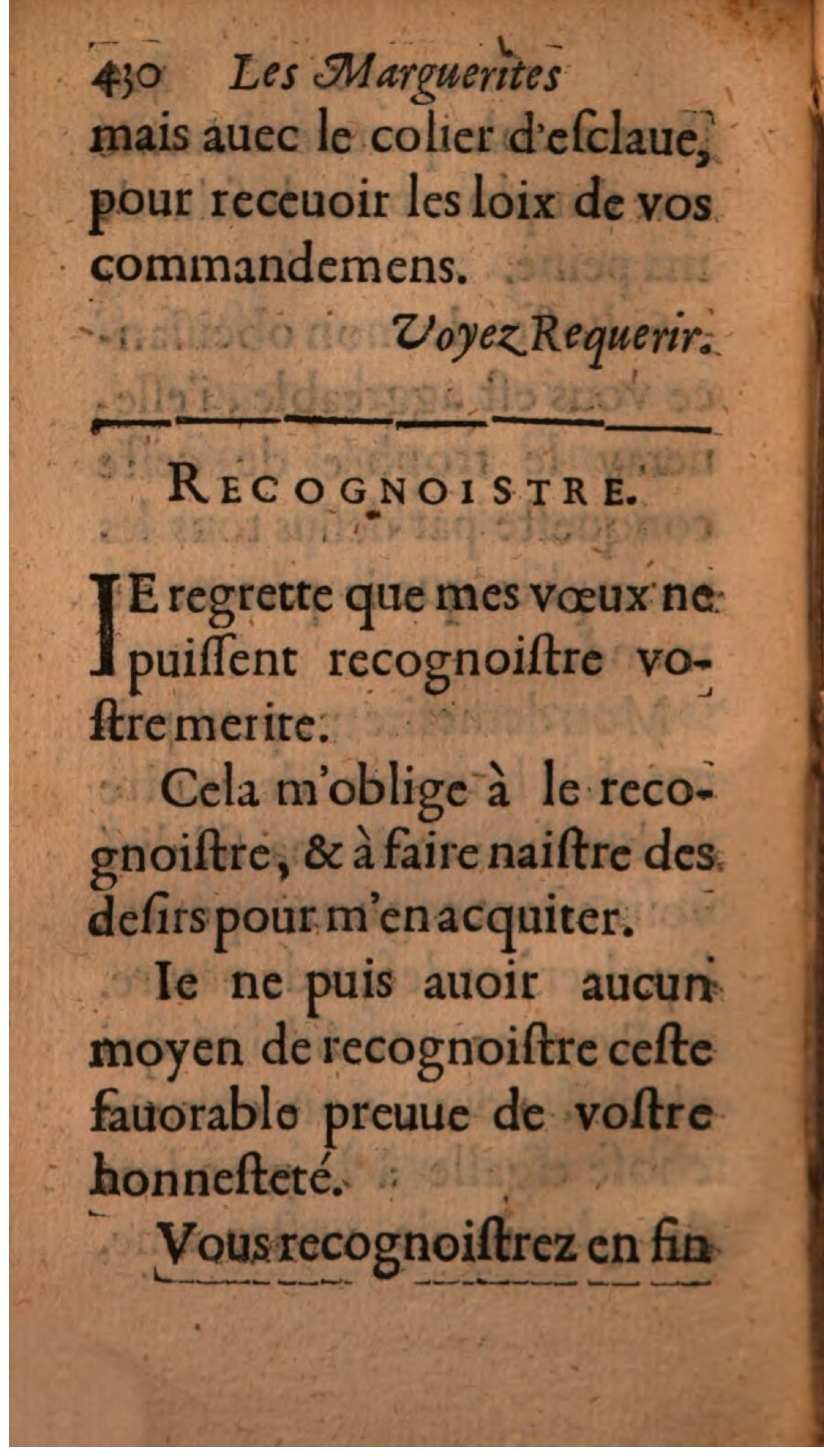 1608 - Théodore Reinsart - Les Marguerites françaises ou Trésor des Fleurs du bien-dire - BSB Munich
