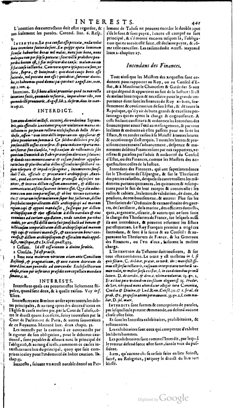 1629 - Veuve Nicolas Buon - Trésor du droit français (21754 T. 2) - BM Lyon