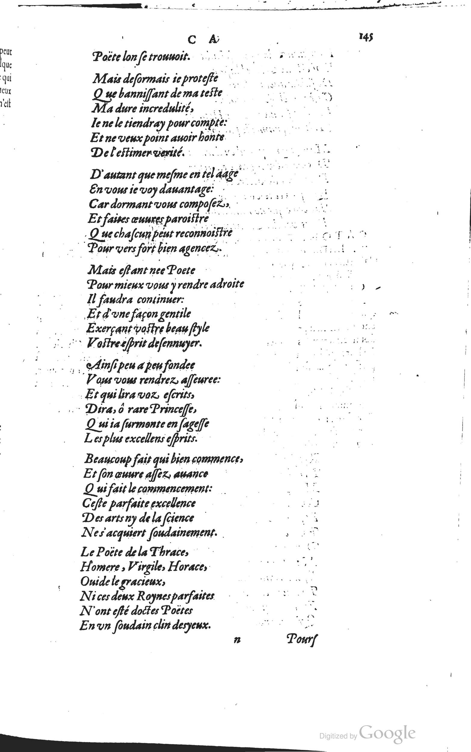 1585 - Barthélemy Honorat - Bibliothèques françaises - BSB Munich