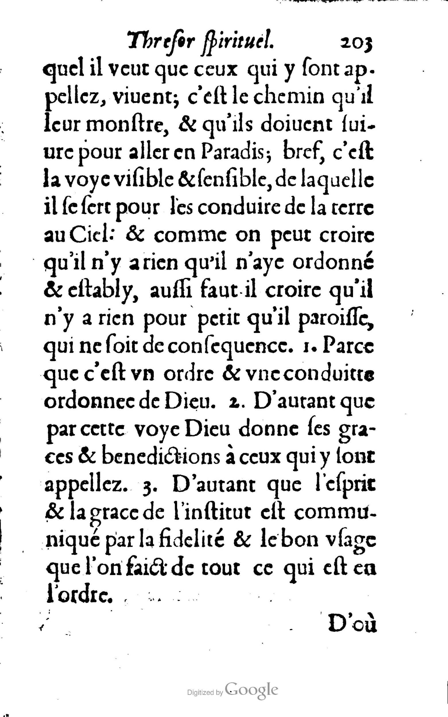 1633 - François Waudré - Trésor spirituel contenant les excellences du christianisme - BM Lyon