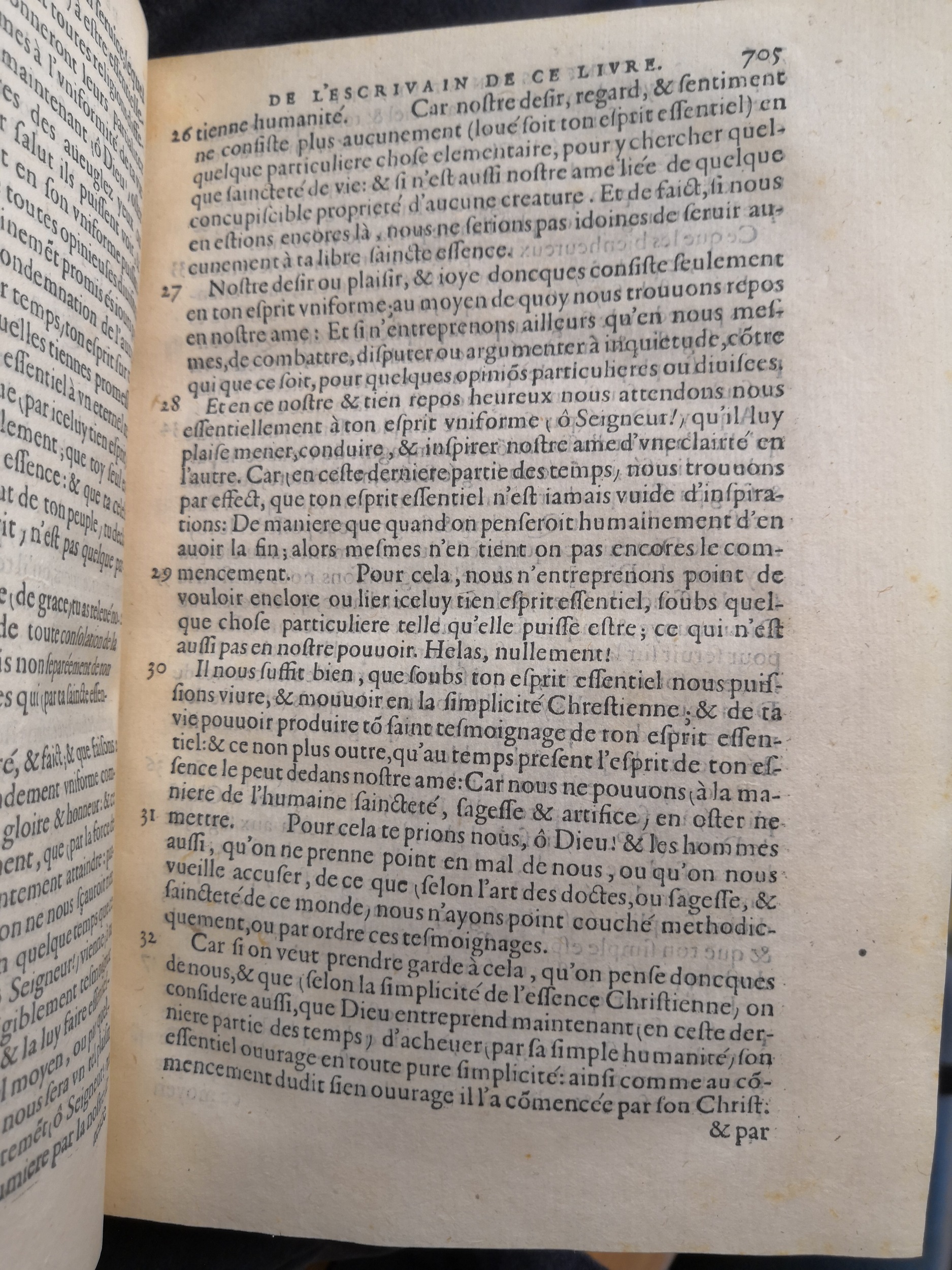 1581c. - Christophe Plantin - Le Livre des témoignages du Trésor caché au champ (Livres 2, 4, 6 et 7) - Anvers Musée Plantin Moretus