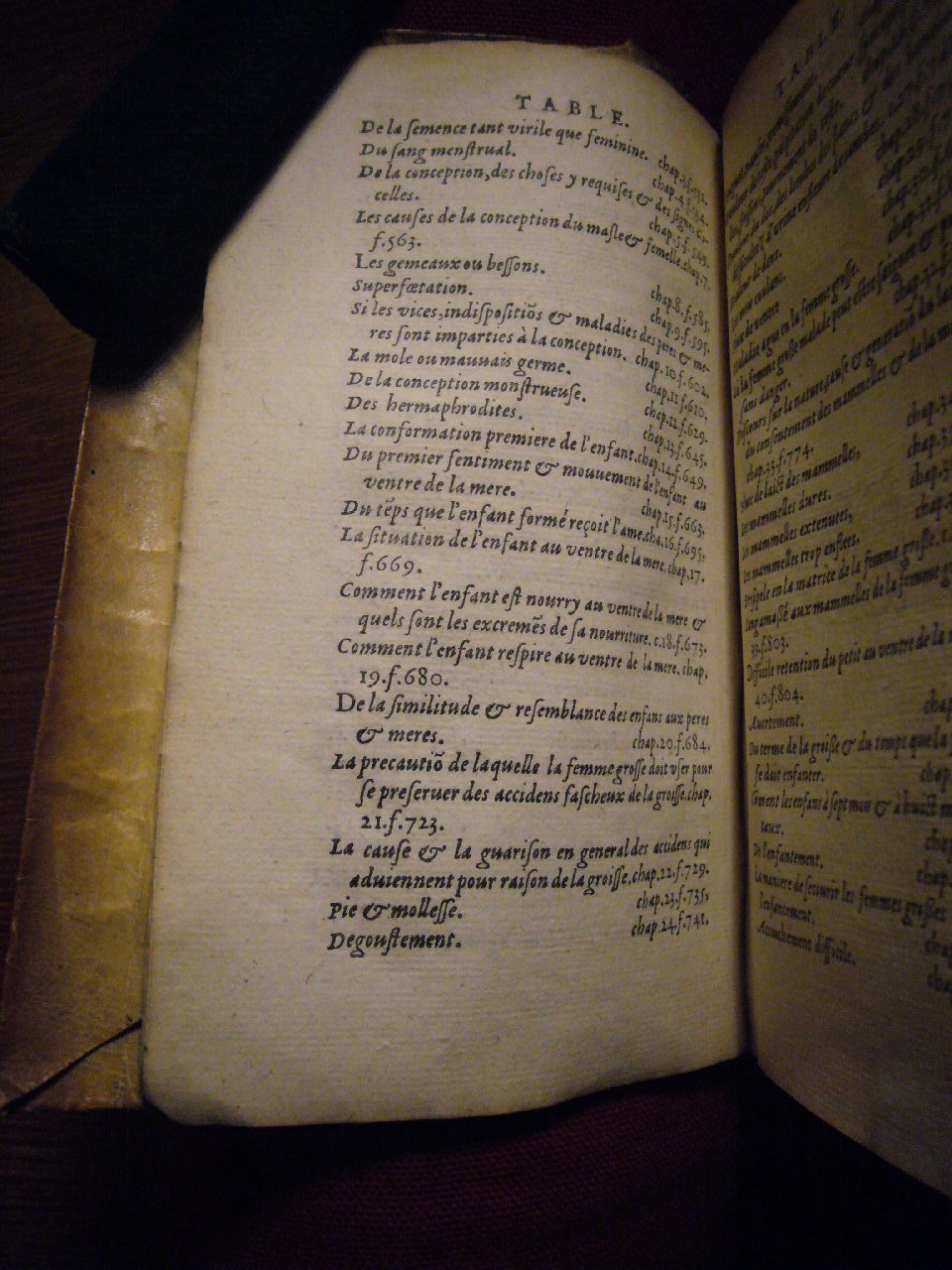 1585 - Jacques du Puis - Trésor des remèdes secrets pour les maladies des femmes - BnF