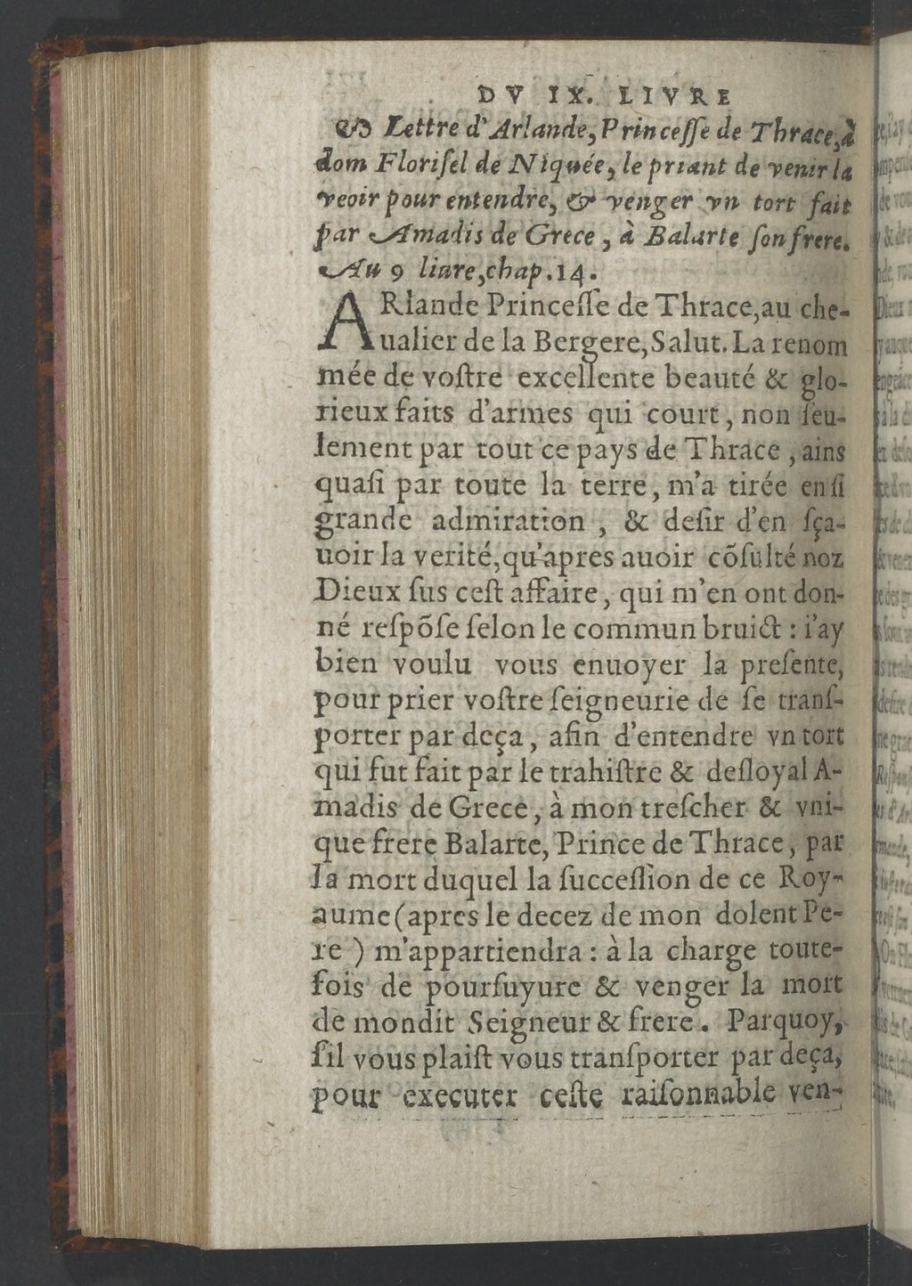 1564 - Vincent Norment et Jeanne Bruneau - Trésor des Amadis - BnF