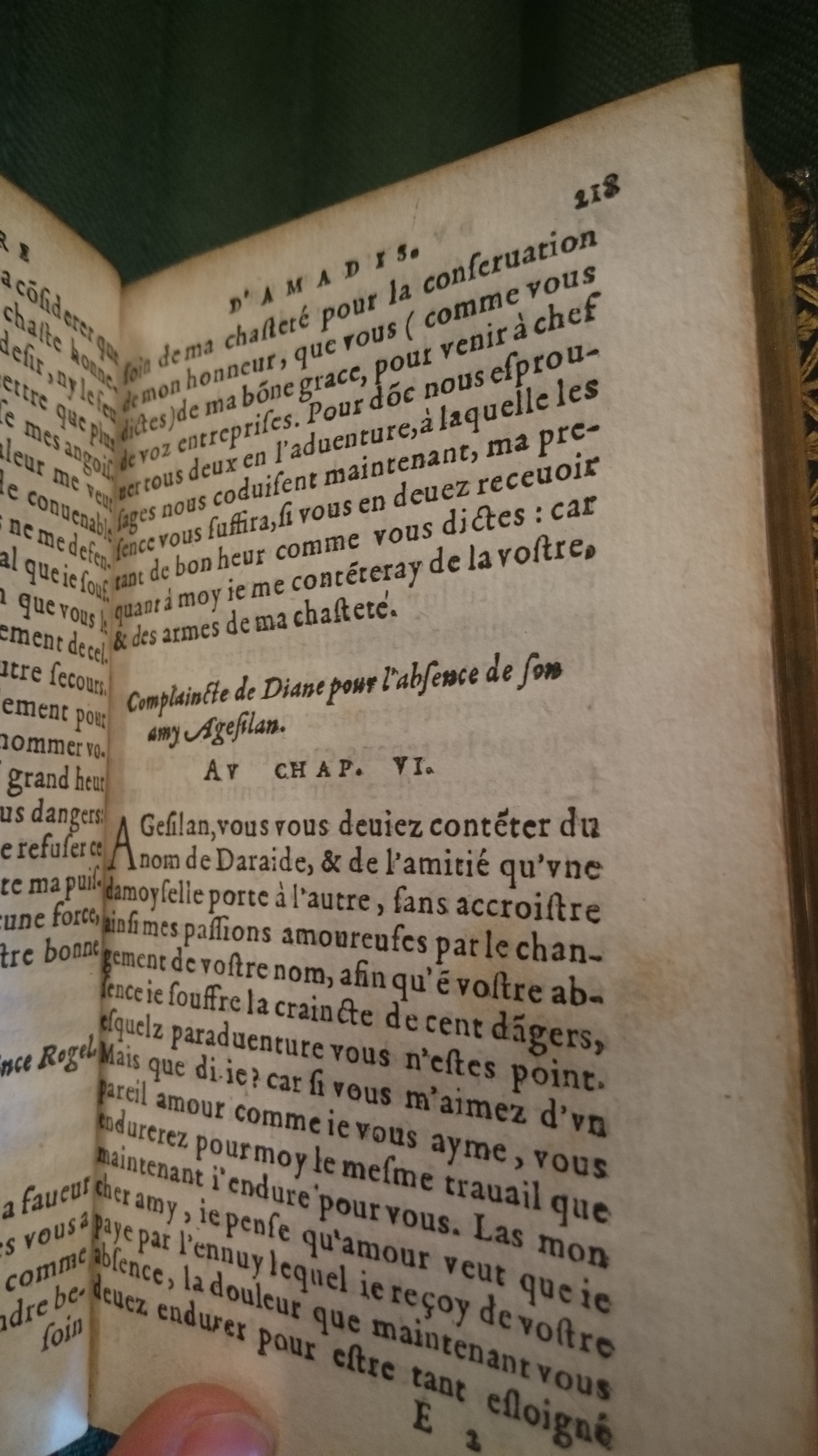 1582 - Jean Huguetan - Trésor des Amadis - BnF Arsenal