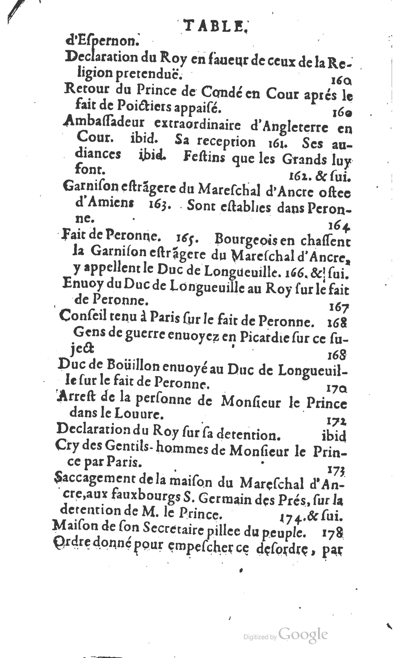 1624 - Joseph Bouillerot - Trésor de l’histoire générale de notre temps - BM Lyon 1624 - Joseph Bouillerot - Trésor de l’histoire générale de notre temps - BM Lyon