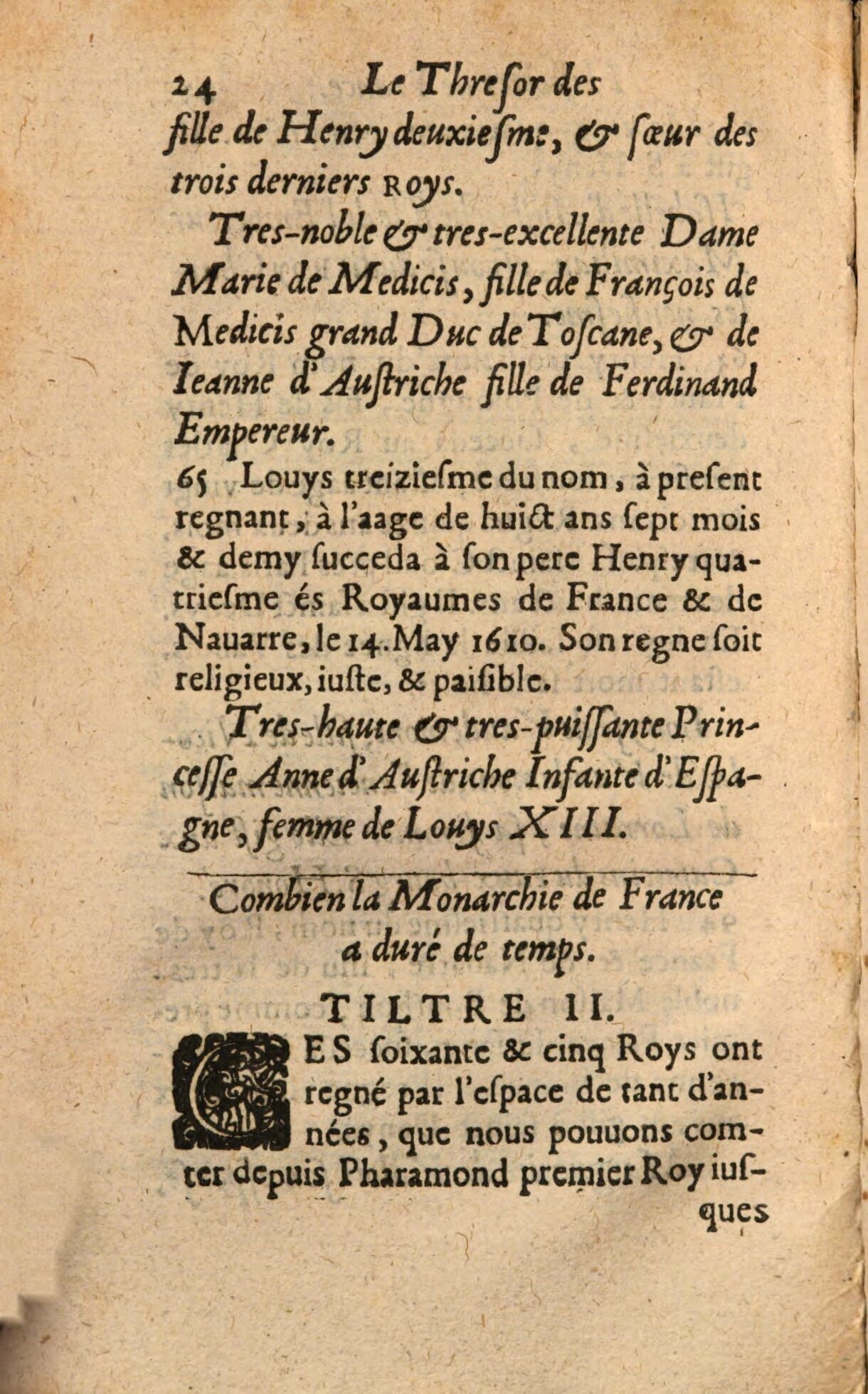 1639 - Jean Corrozet - Trésor des histoires de France - BSB Munich